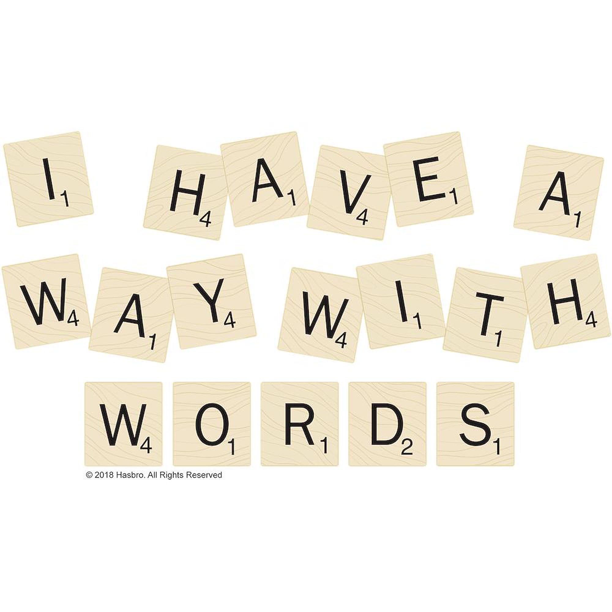 Scrabble Way With Words 20 oz Ceramic Coffee Mug - Large Insulated Tea Cup for Office, Home & Gifts - Perfect for Coffee, Tea & Hot Beverages