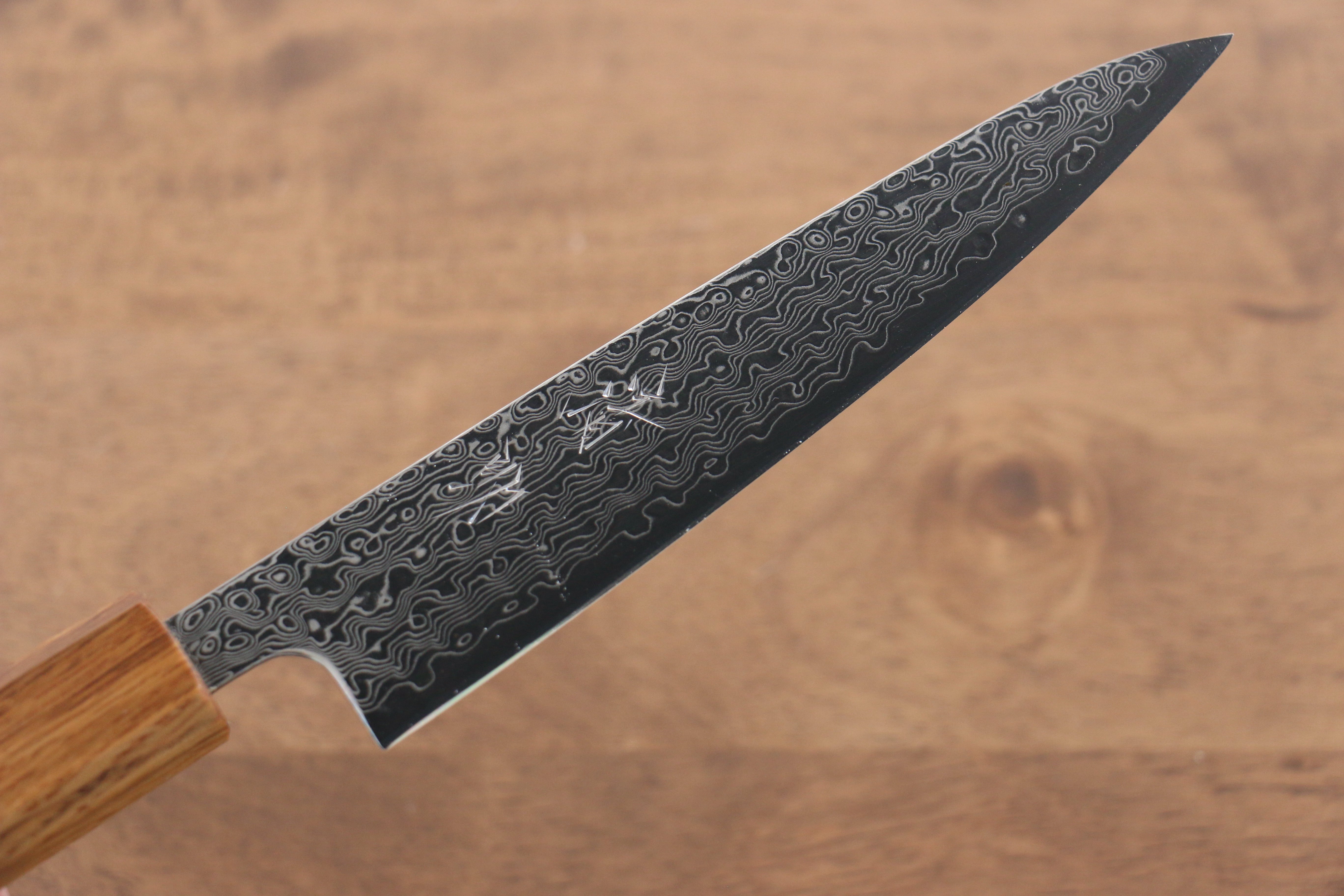 Seisuke SLD 49-Layer Damascus Petty Utility Knife 135mm - Premium Japanese Kitchen Knife for Slicing, Peeling & Precision Cutting