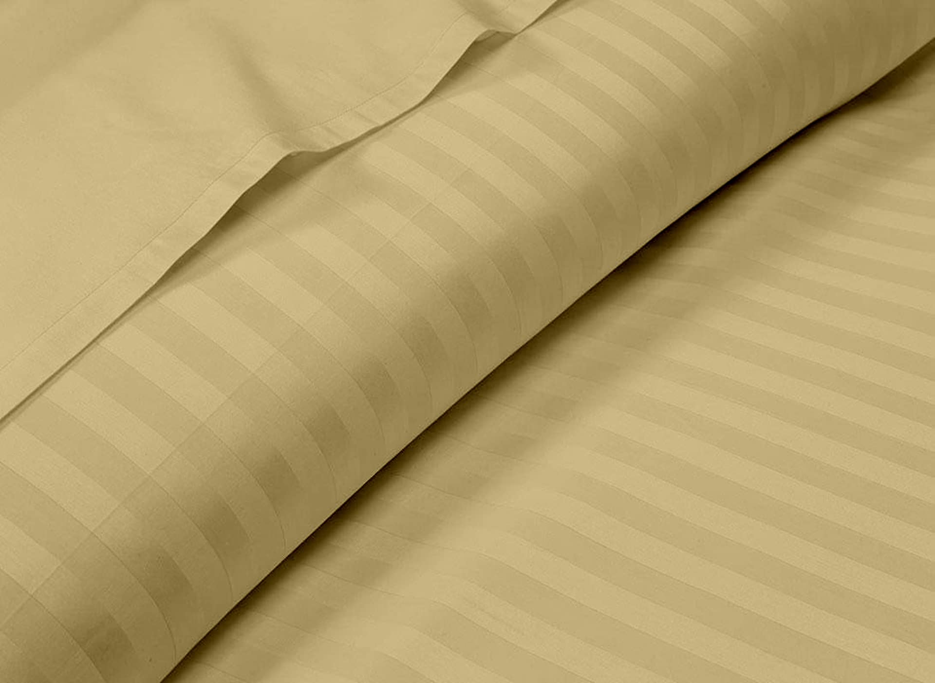 100% Certified Giza Cotton Pillowcase & Sheet Set Queen Size - Premium Egyptian Cotton, Soft Sateen Weave, Breathable Bedding for Deep Pocket Mattress (15