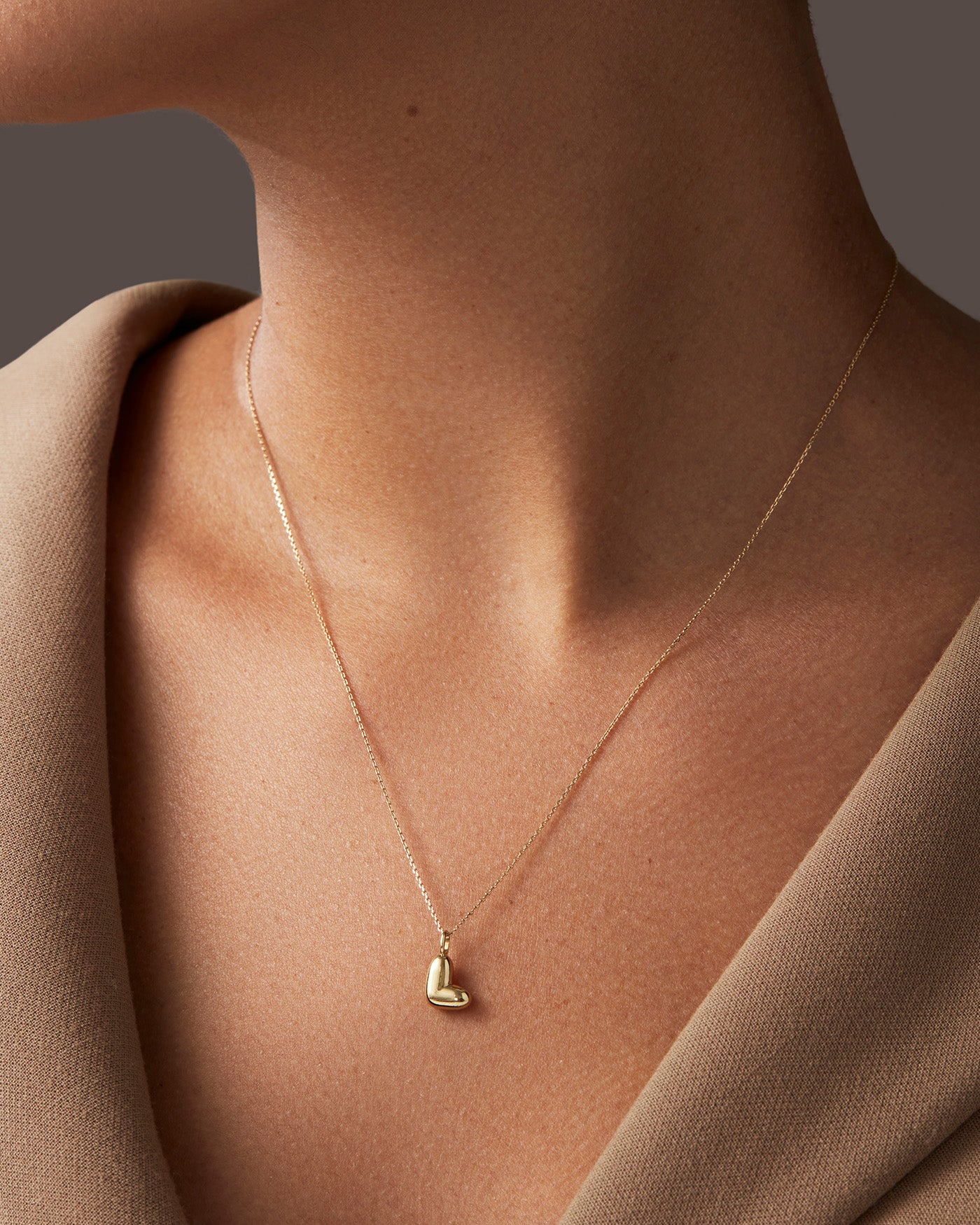 14K Gold Bubble Letter Necklace - Personalized Initial Pendant for Women - Trendy Layering Jewelry Gift for Her - Perfect for Everyday Wear & Special Occasions