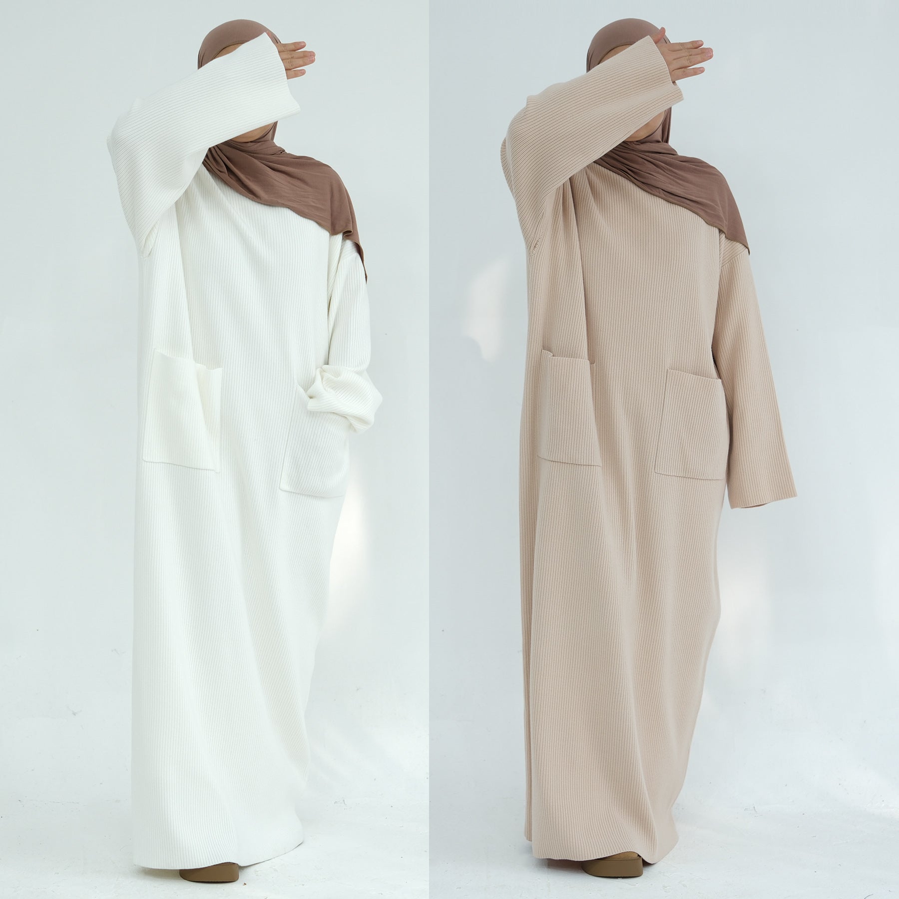 Soft Padded Knit Loose Fitting Sweater Dress for Women - Cozy Winter Pullover Tunic Dress for Casual Outings & Date Nights