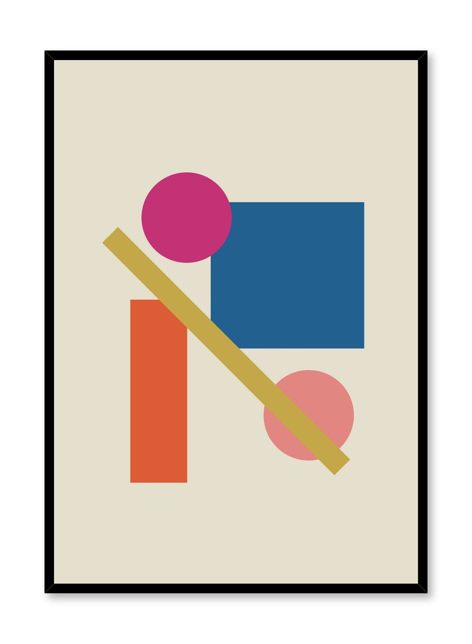 Ladder Poster - High-Quality Wall Art for Home & Office Decor | Perfect for Living Room, Bedroom, and Workspace