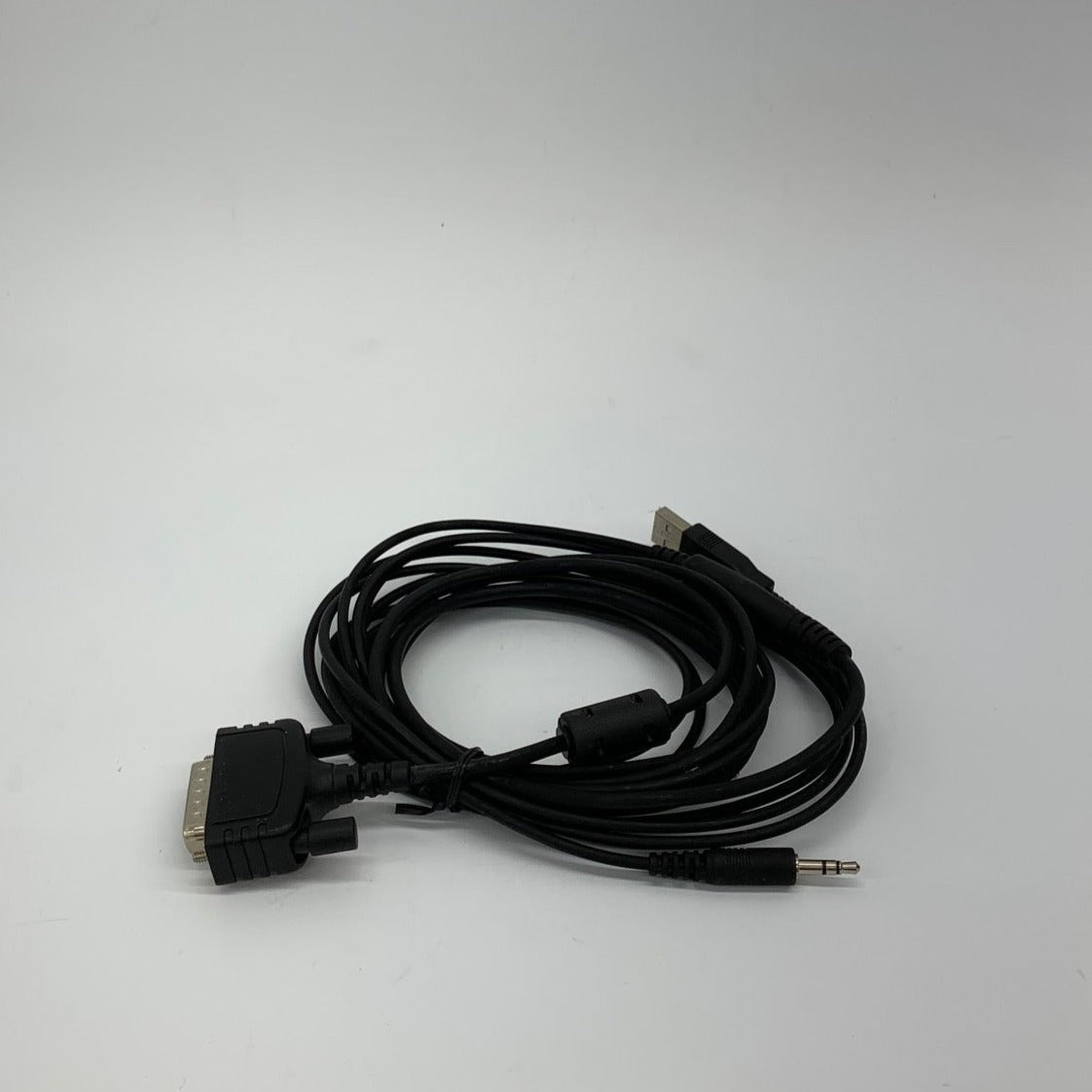 Hytera OEM Programming Cable with Serial & USB Connector - Compatible with Hytera Radios for Firmware Updates & Configuration