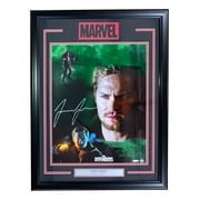 Finn Jones Signed Framed 16x20 Marvel Defenders Photo - UDA Authenticated Collectible for Marvel Fans & Home Theater Decor