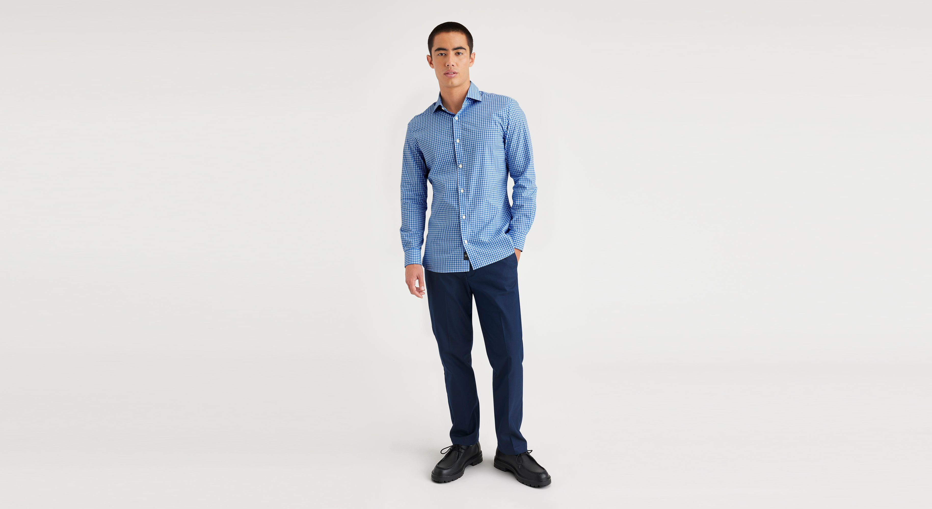 Premium Slim Fit Button Up Shirt for Men - Stylish & Comfortable Casual & Formal Wear - Perfect for Office, Date Night & Business Meetings