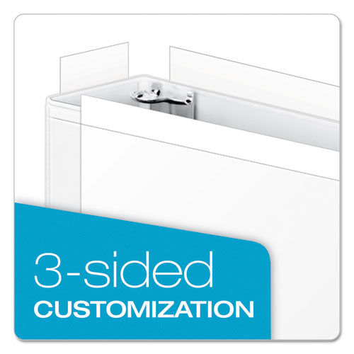 ClearVue Non-Stick Slant D-Ring Binder - 2 Inch Ledger Size (11x17 Inches) - Heavy Duty Presentation Binder for Office, School & Legal Documents - Acid Free & Archival Safe