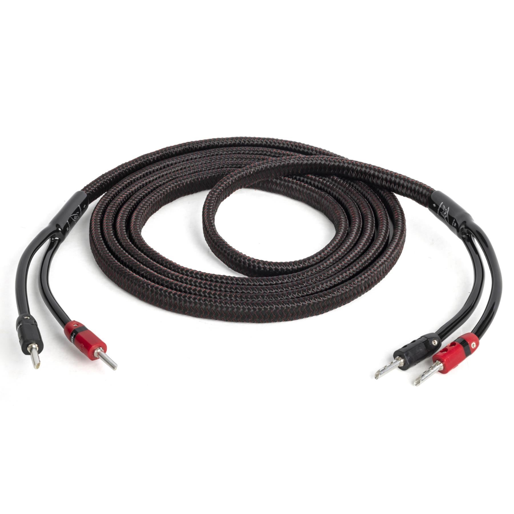 AudioQuest Rocket 33 High-Performance Speaker Cables - Premium Oxygen-Free Copper for Crystal Clear Audio - Perfect for Home Theater & Hi-Fi Sound Systems