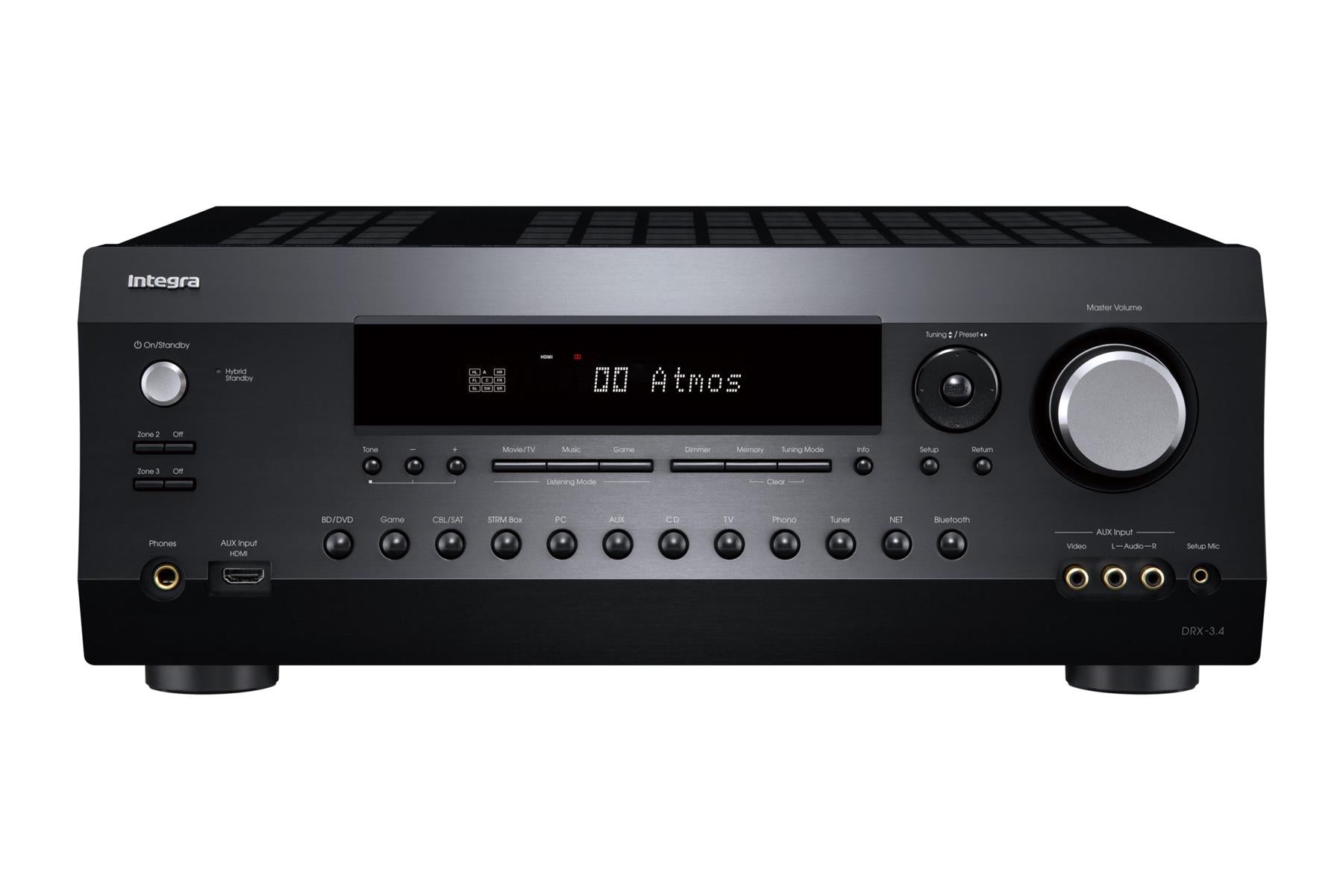 Integra DRX-3.4 9.2 Channel 8K Ultra HD Network AV Receiver with Dolby Atmos - Premium Home Theater Audio System for Movies, Music & Gaming