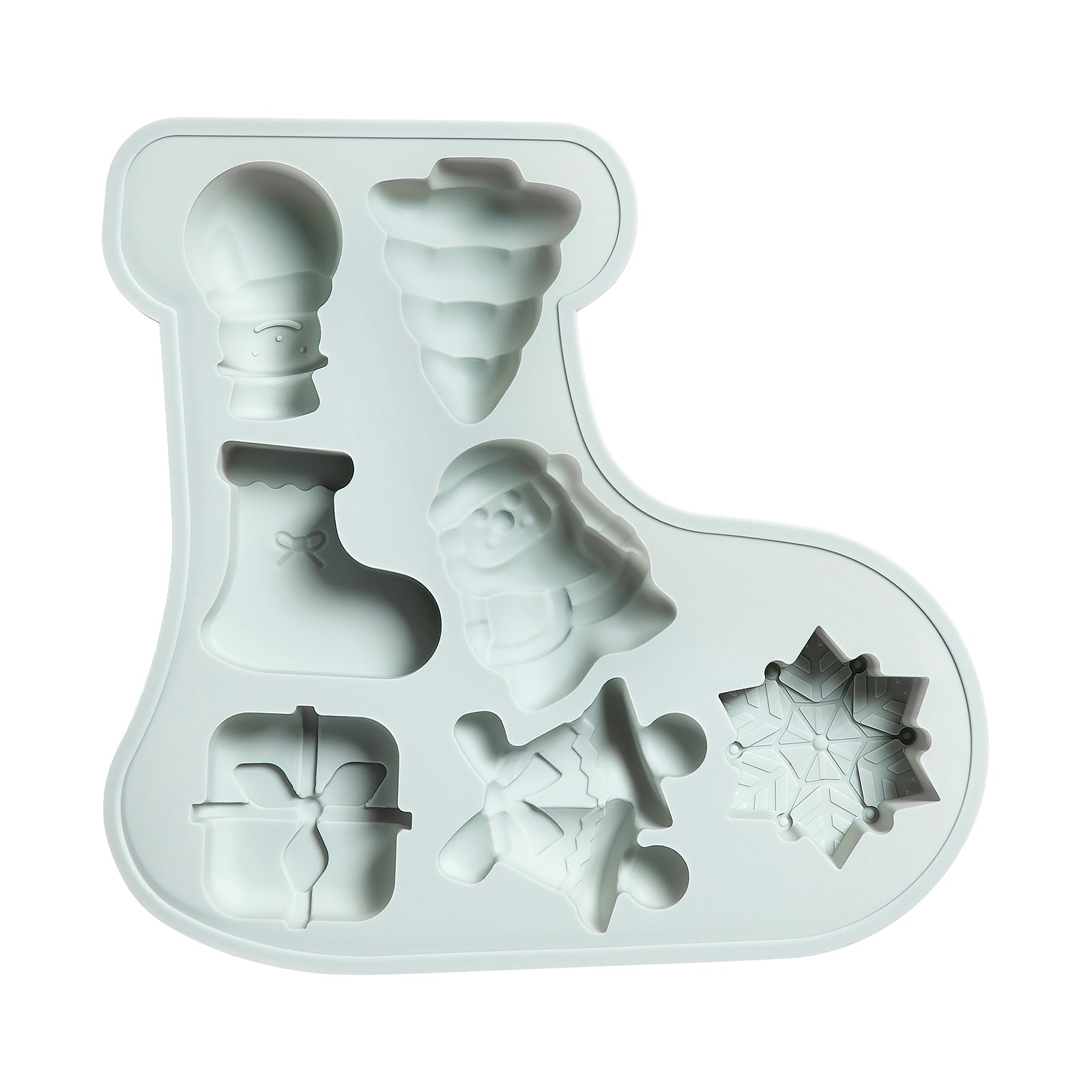 Christmas Snowman Socks Cake Mold - Holiday Baking Decorations for Festive Desserts & Christmas Party Treats