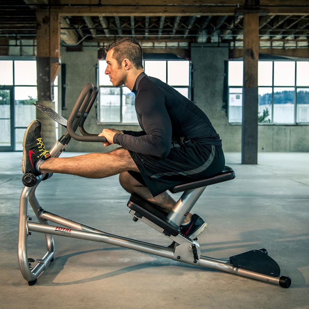 Motive Fitness TS200 Stretching Machine - Full Body Stretcher for Home Gym, Flexibility & Recovery - Perfect for Yoga, Pilates & Post-Workout Stretching