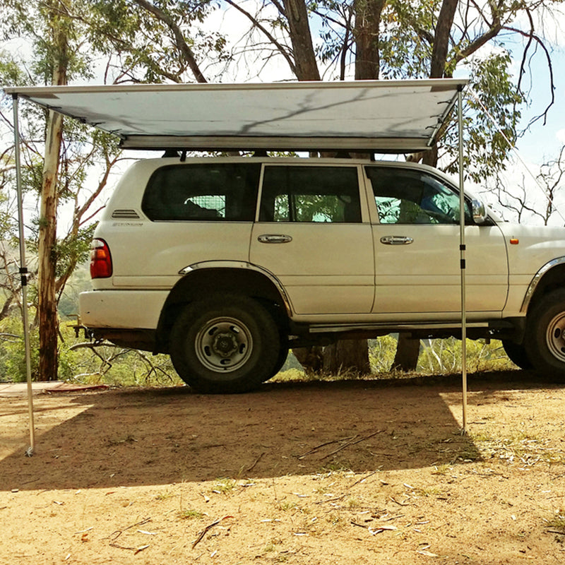 Bushranger Awning 2.5m Wide x 2m Long - Durable Outdoor Canopy with 2-Year Warranty (AW2000) - Perfect for Camping, RV Trips, and Backyard Shade