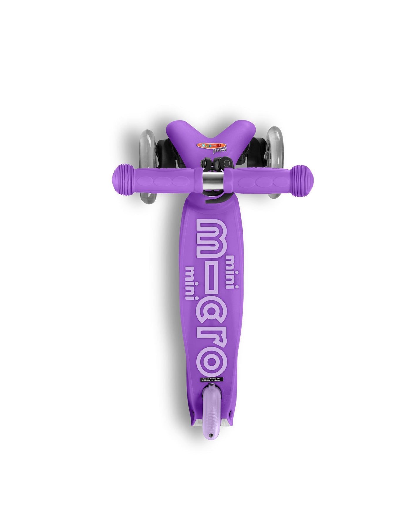 Micro Mini Deluxe 3 Wheel Scooter for Kids Ages 2-5 | Foldable Lightweight Kick Scooter with Adjustable Handlebar | Purple | Perfect for Outdoor Play, Park Rides & Neighborhood Adventures