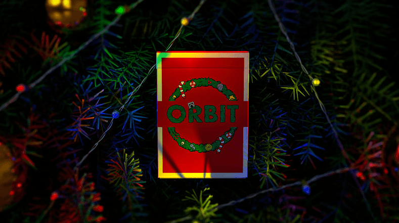 Orbit Christmas V2 Playing Cards - Premium Holiday-Themed Deck for Card Games, Magic Tricks & Collectors | Perfect for Christmas Gifts, Family Game Nights & Poker Parties