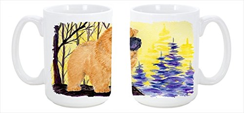 15 oz Chow Chow Ceramic Coffee Mug - Dishwasher & Microwave Safe - Perfect for Home, Office, and Gifts