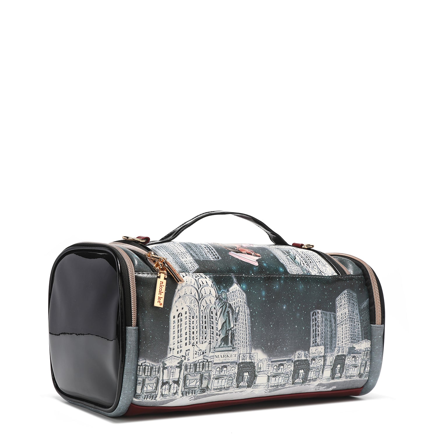 MIRA Large Cosmetic Pouch - Waterproof Makeup Bag for Travel, Gym & Daily Use - Spacious Organizer for Toiletries, Brushes & Beauty Essentials