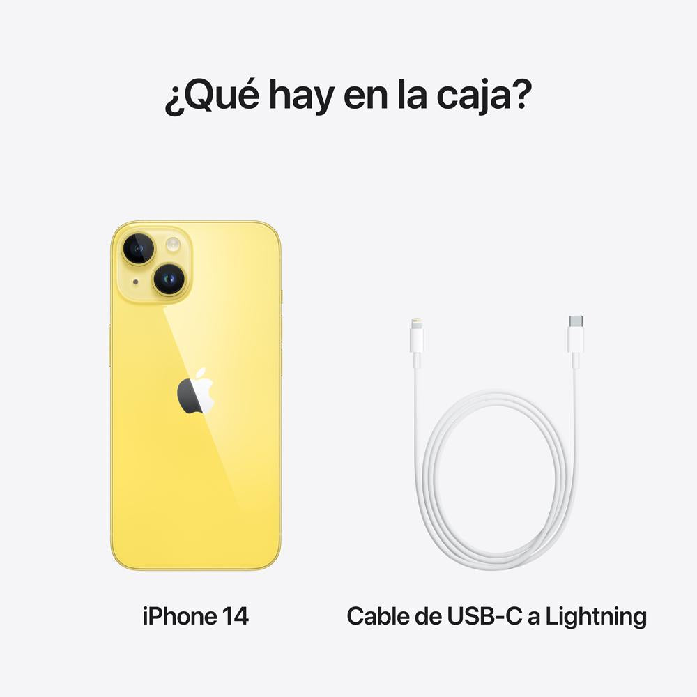iPhone 14 256GB Unlocked Smartphone in Yellow - Perfect for Travel, Work & Everyday Use