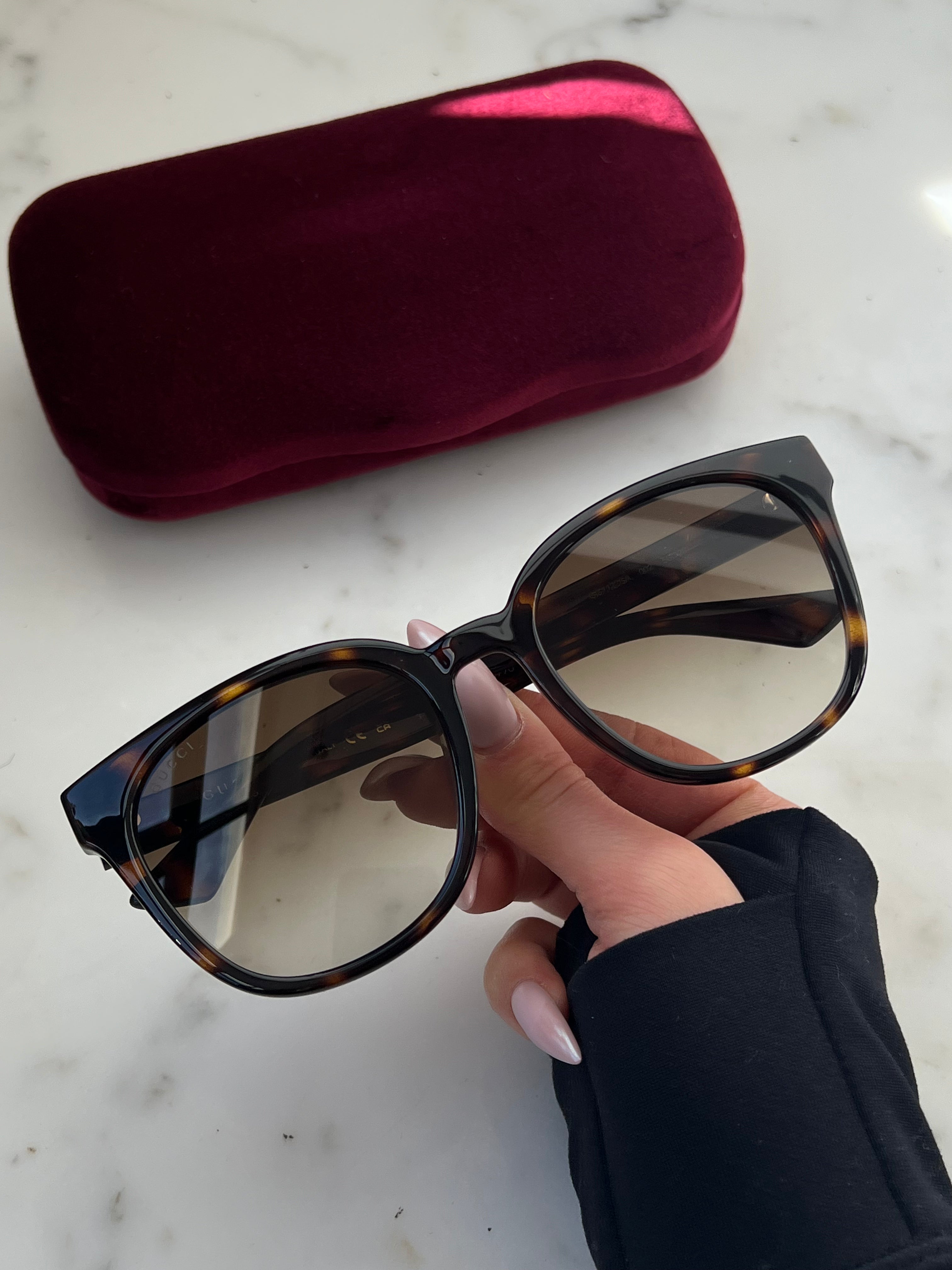 Gucci GG1122SA Classic Brown Sunglasses for Women & Men – Luxury UV Protection Shades for Outdoor, Travel & Fashion