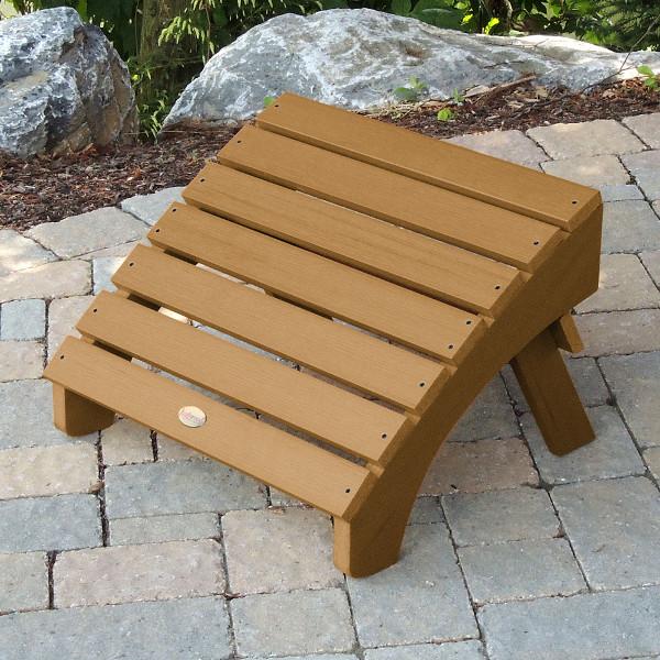 Premium Outdoor Folding Adirondack Ottoman - Waterproof Patio Footrest & Garden Lounge Chair Accessory for Deck, Poolside & Backyard Relaxation