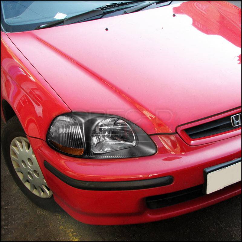 JDM Euro Headlights for 1996-1998 Honda Civic - High Performance LED Lights for Night Driving & Car Customization