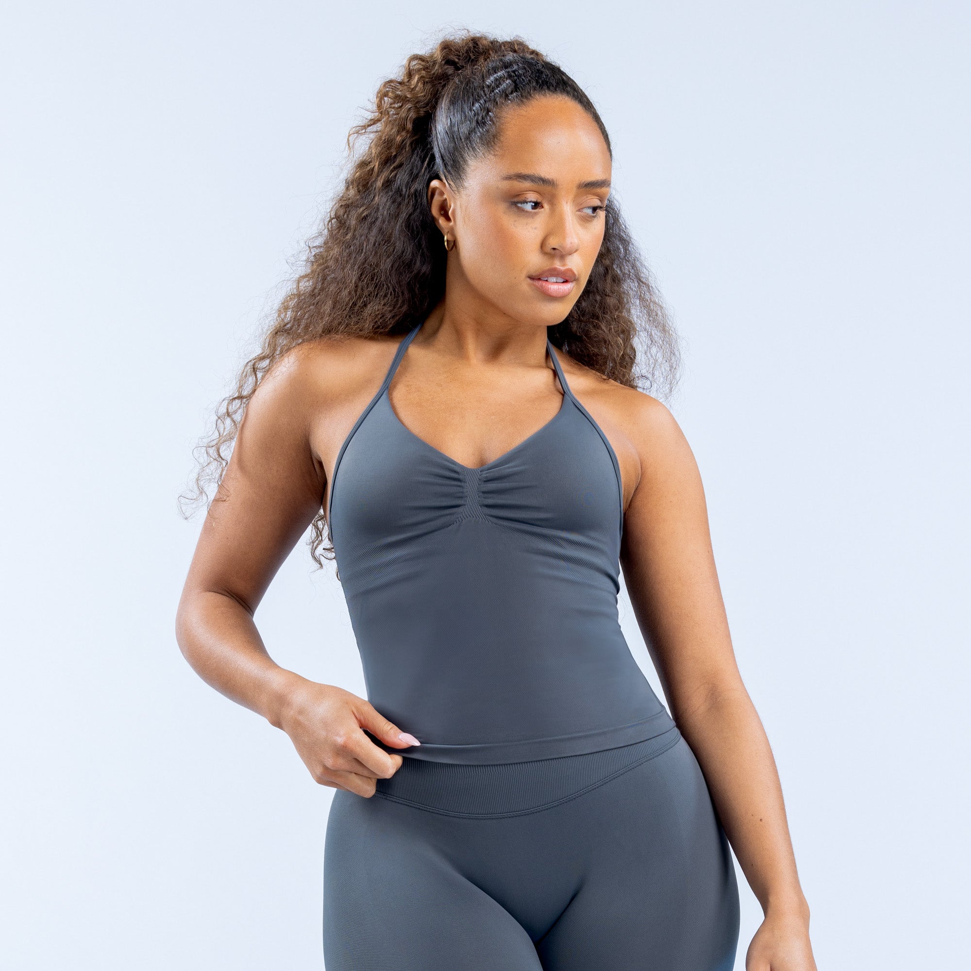 Impact Longline Strappy Top for Women - Sexy Summer Crop Top with Adjustable Straps - Perfect for Beach, Music Festivals & Night Out