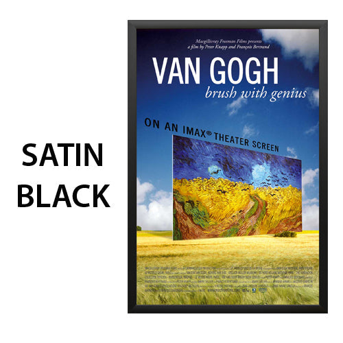 24x60 Inch Extra Large Poster Snap Frame - 1 1/4 Inch Wide Aluminum Profile for Mounted Graphics - Fits 1/8, 3/16 & 1/4 Inch Thick Boards - Perfect for Trade Shows, Retail Displays & Home Decor