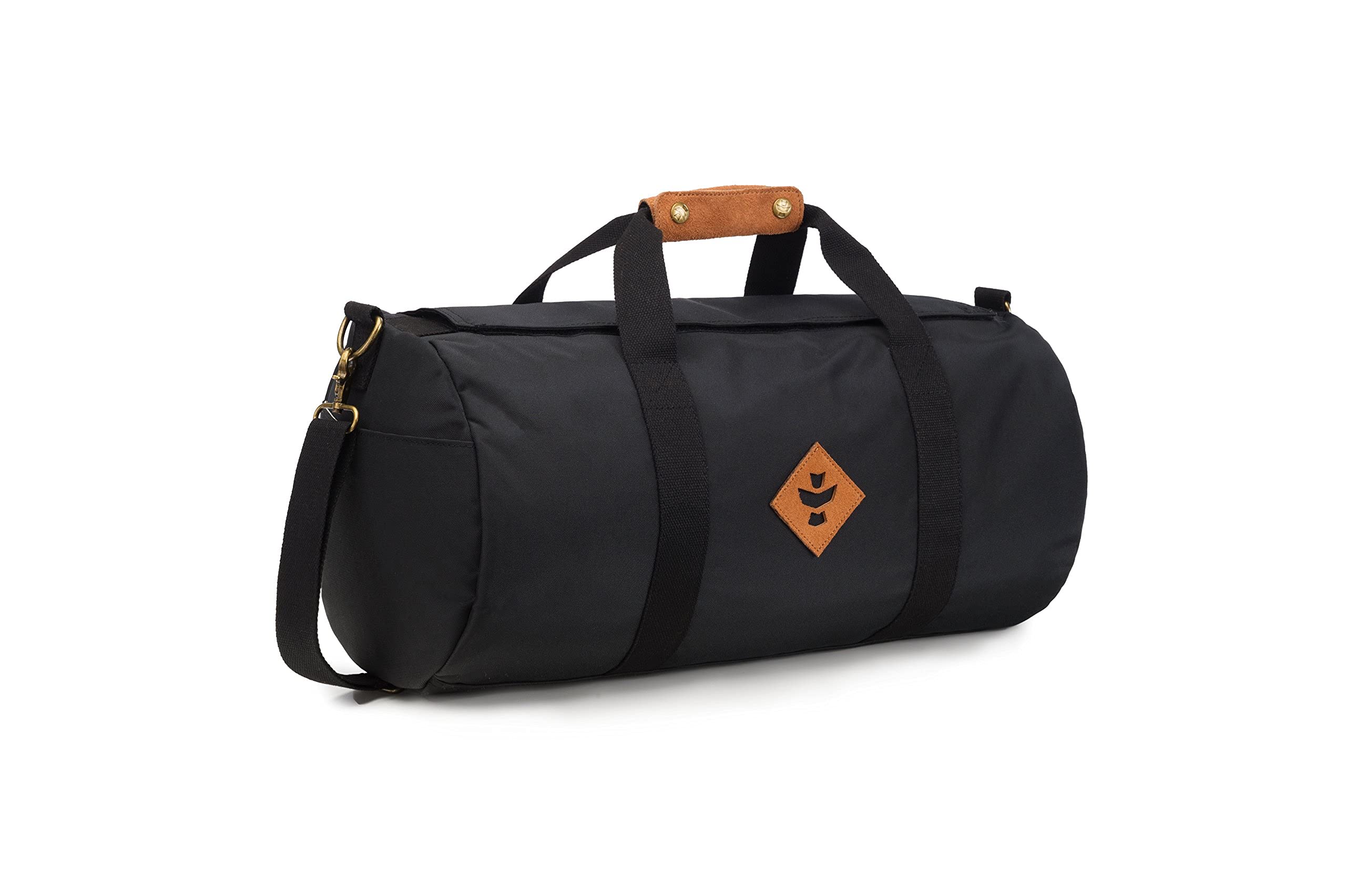 RV60000 Small Black Duffle Bag - Lightweight & Durable Travel Duffel for Gym, Camping, and Weekend Trips