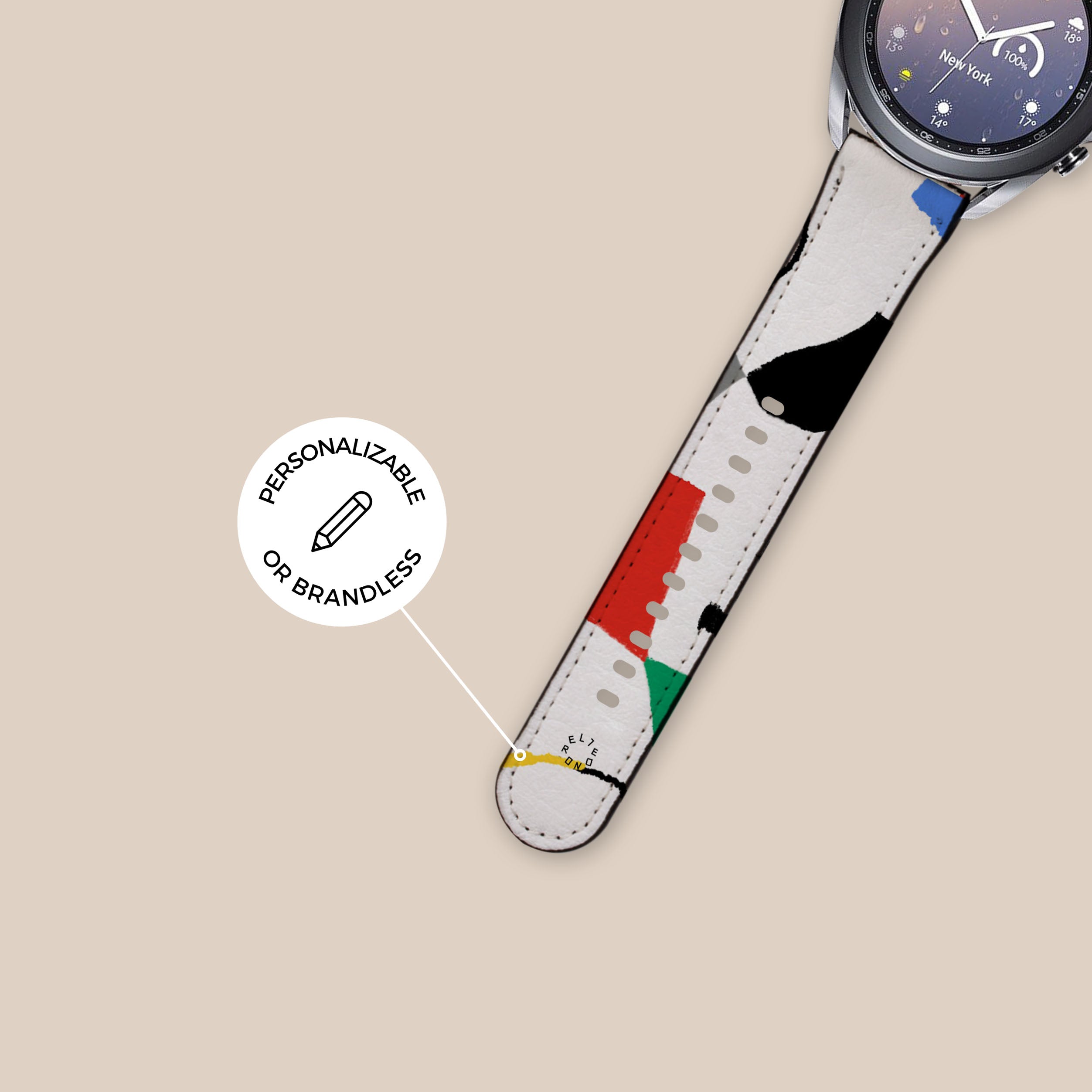 Premium Canvas Galaxy Watch Band for Samsung Galaxy Watch 4/5/6 - Durable & Comfortable Strap for Everyday Wear, Workouts & Outdoor Activities