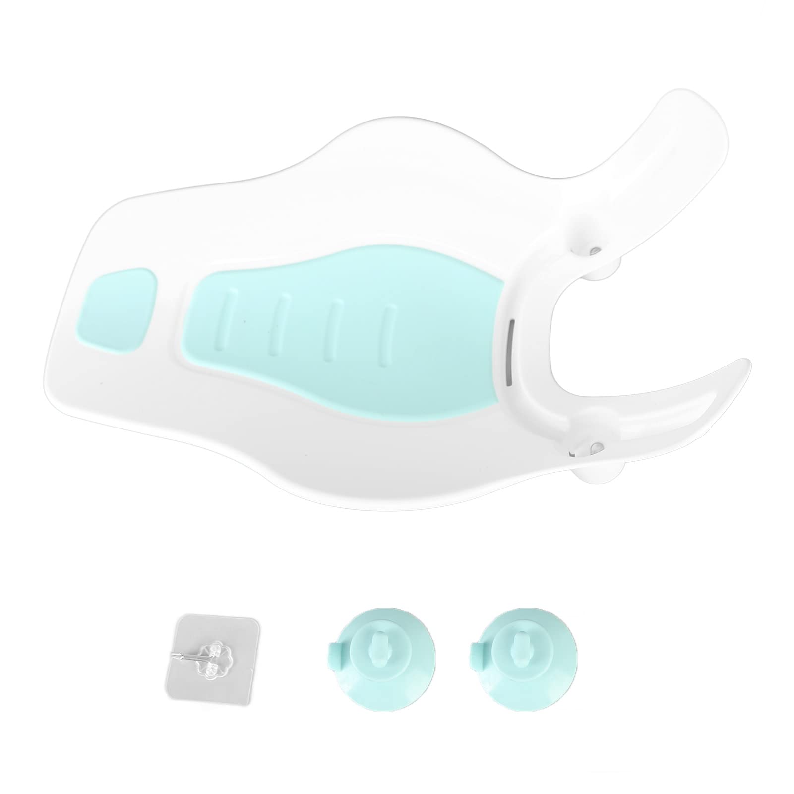 Clean Rinse Bather - Ergonomic Semi-Circle Sink for Baby Bathing, Portable & Foldable Butt Washer for Home Use (12 Pack) | Perfect for Newborn Care, Toddler Hygiene & Travel