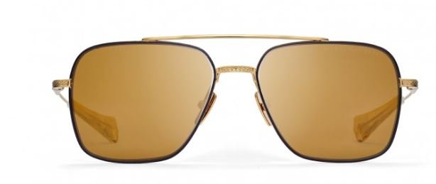 Dita Flight Seven DTS111 Sunglasses - Premium Polarized Aviator Shades for Men & Women - UV Protection & Anti-Glare - Perfect for Driving, Travel & Outdoor Activities