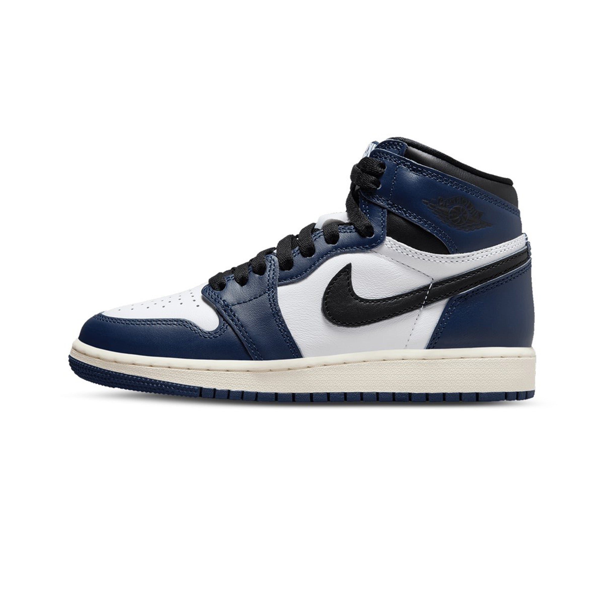 Air Jordan 1 Retro High OG 'Midnight Navy' GS Sneakers (2024) - Classic Basketball Shoes for Men & Women, Perfect for Streetwear, Sports & Casual Outfits
