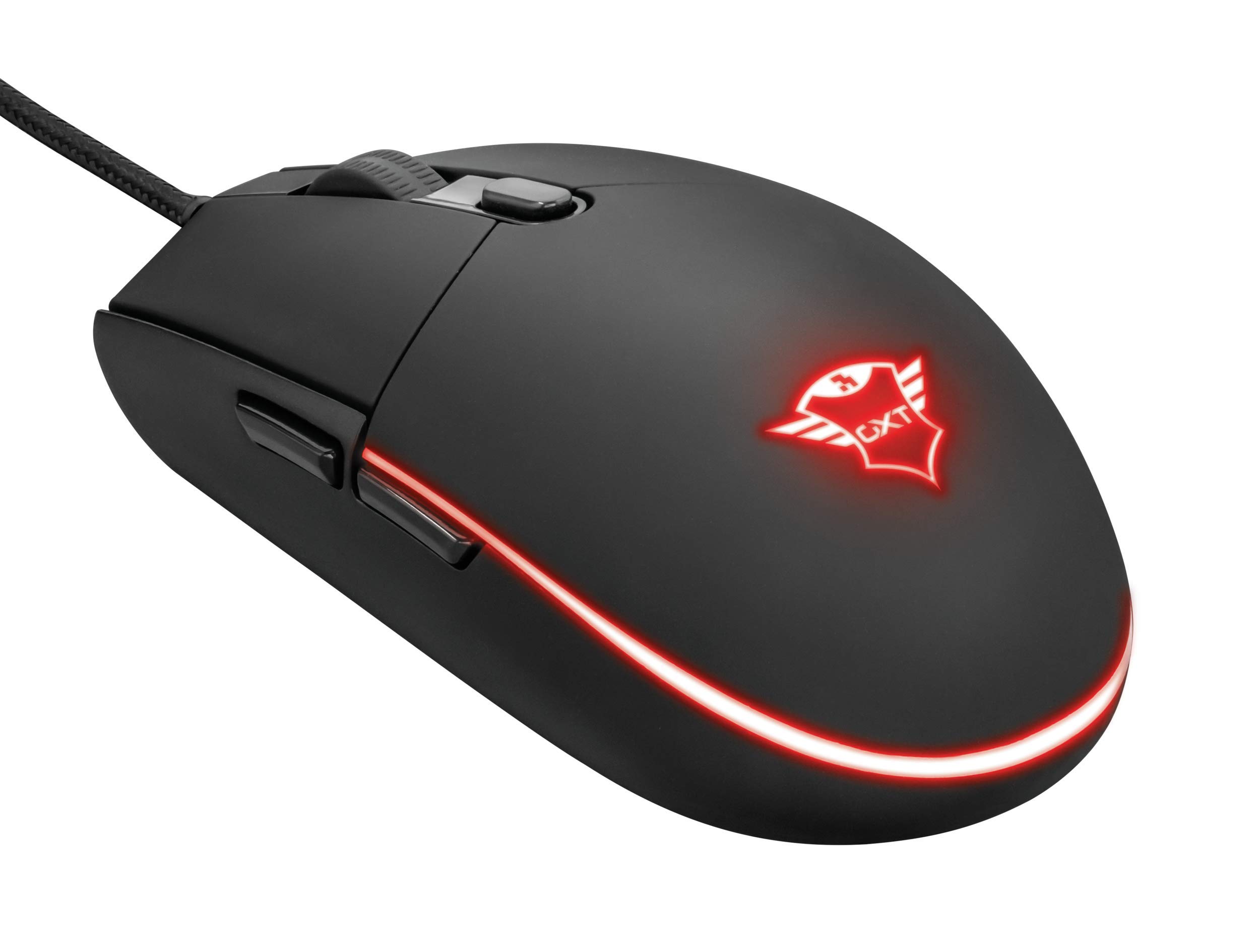 Trust Gaming GXT 838 Azor Gaming Keyboard and Mouse Combo - Italian QWERTY Layout, USB Wired, Anti-Ghosting, RGB Backlit Keyboard, 800-3000 DPI Gaming Mouse - Black | Perfect for PC Gaming, Esports & Office Work