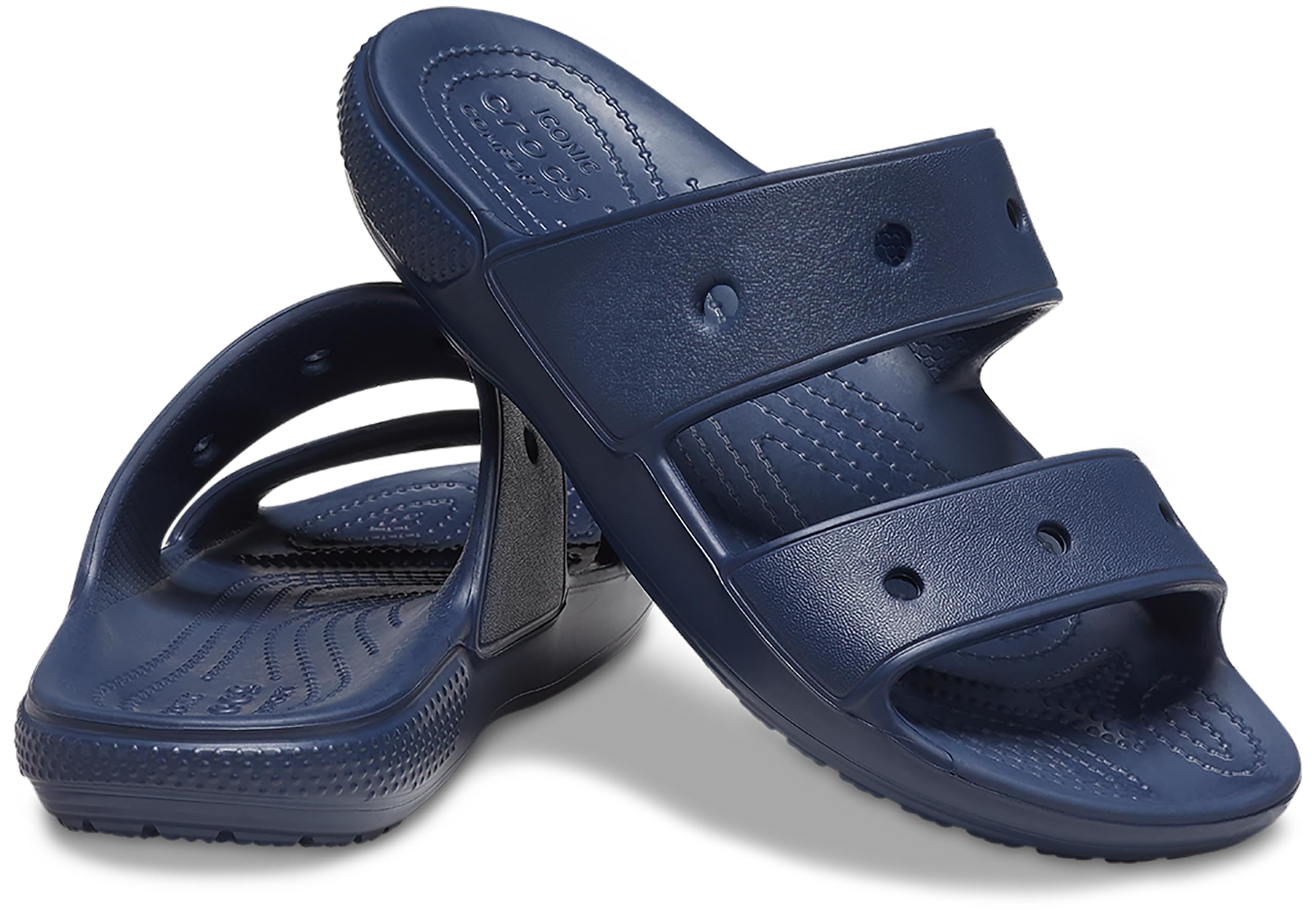 Crocs Unisex-Adult Classic Sandals - Comfortable Slip-On Water Shoes for Men & Women - Perfect for Beach, Pool, and Outdoor Activities