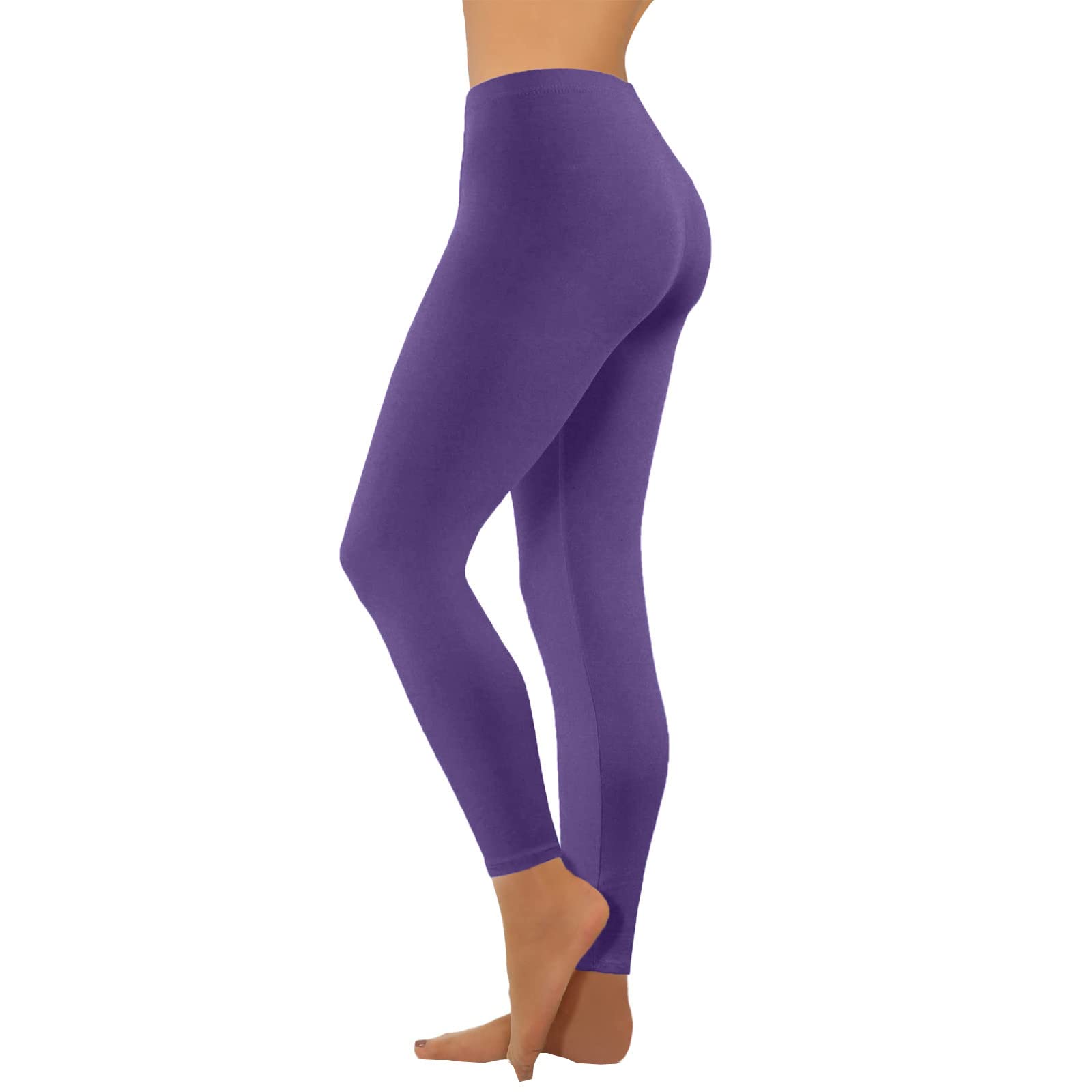 Wodceeke High Waist Bootcut Yoga Pants for Women - Petite Skinny Stretch Butt Lift Gym Workout Leggings | Perfect for Yoga, Pilates, Running & Lounge Wear