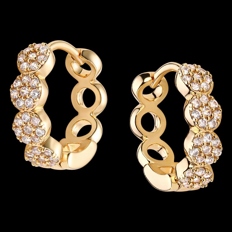 CZ Link Hoop