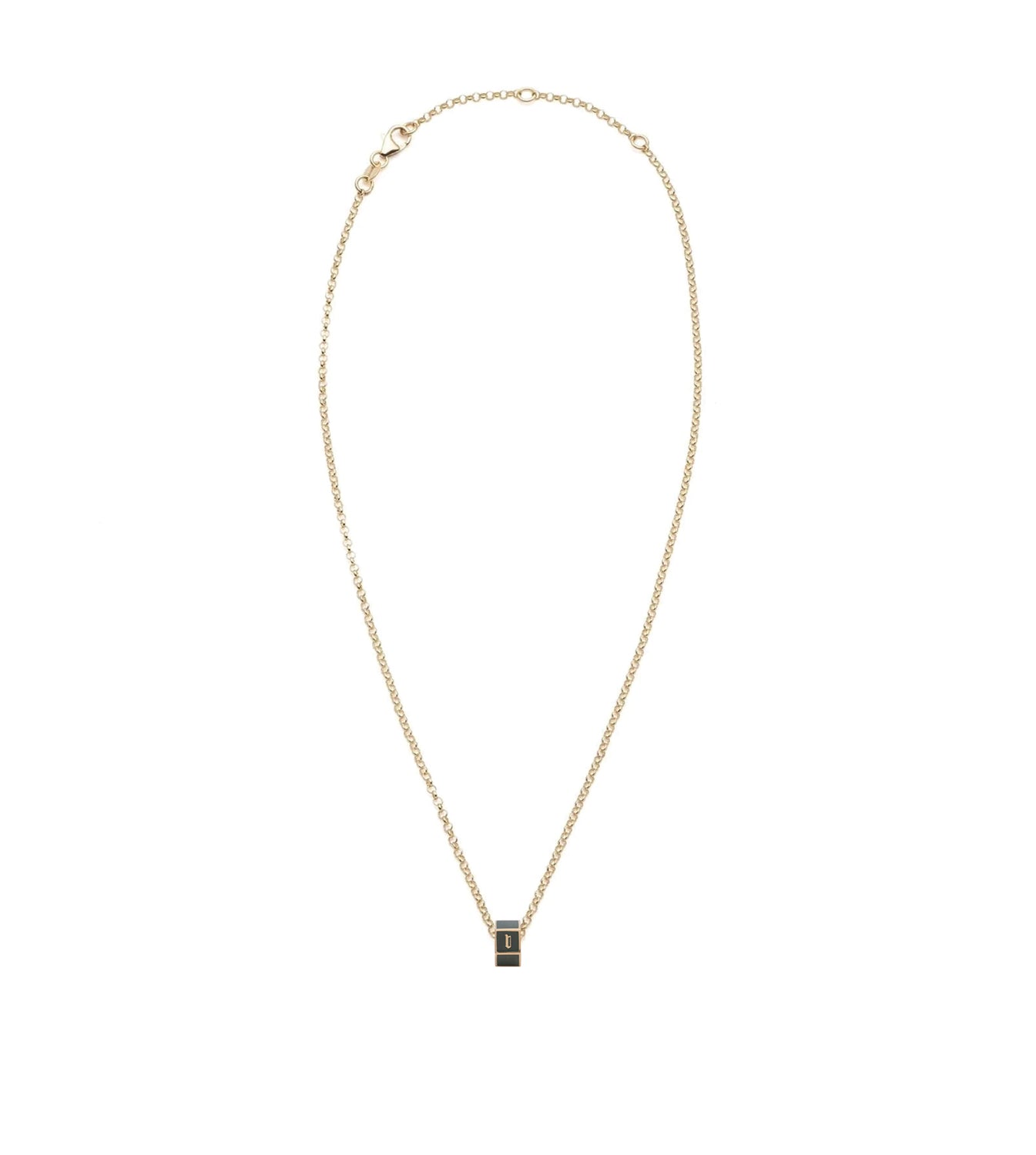 Custom Faceted Heartbeat Pendant Necklace - Dainty Olive Green Clip-On Jewelry for Women - Perfect for Valentine's Day Gifts, Anniversary Presents & Everyday Elegance