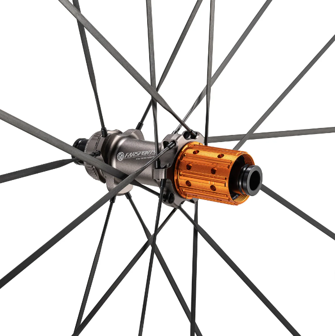 FARSPORTS 2025 New EVO S Series Carbon Fiber Road Bike Wheelset - Lightweight Aero Wheels for Racing & Training | Perfect for Road Cycling, Triathlons & Endurance Rides