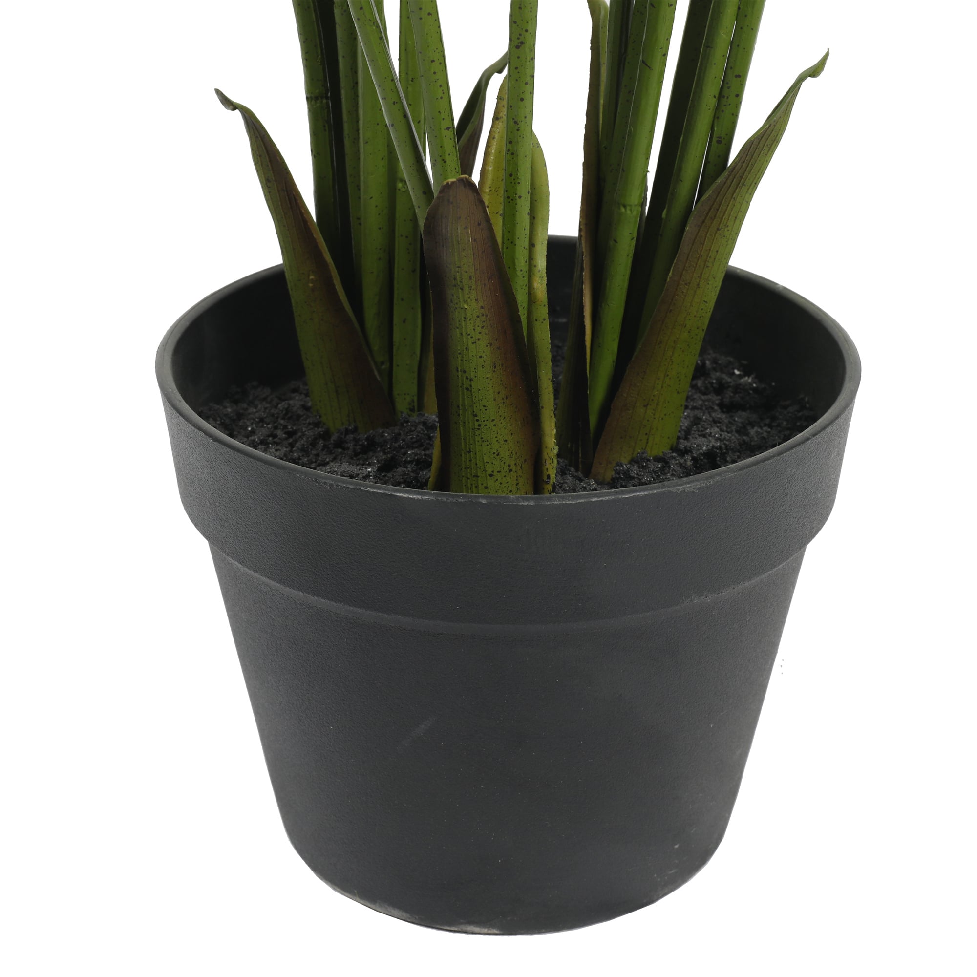 Artificial Modern Bushy Areca Fern Tree 120cm - Realistic Fake Indoor Palm Plant for Home Office Decor, Living Room, Bedroom & Balcony Greenery