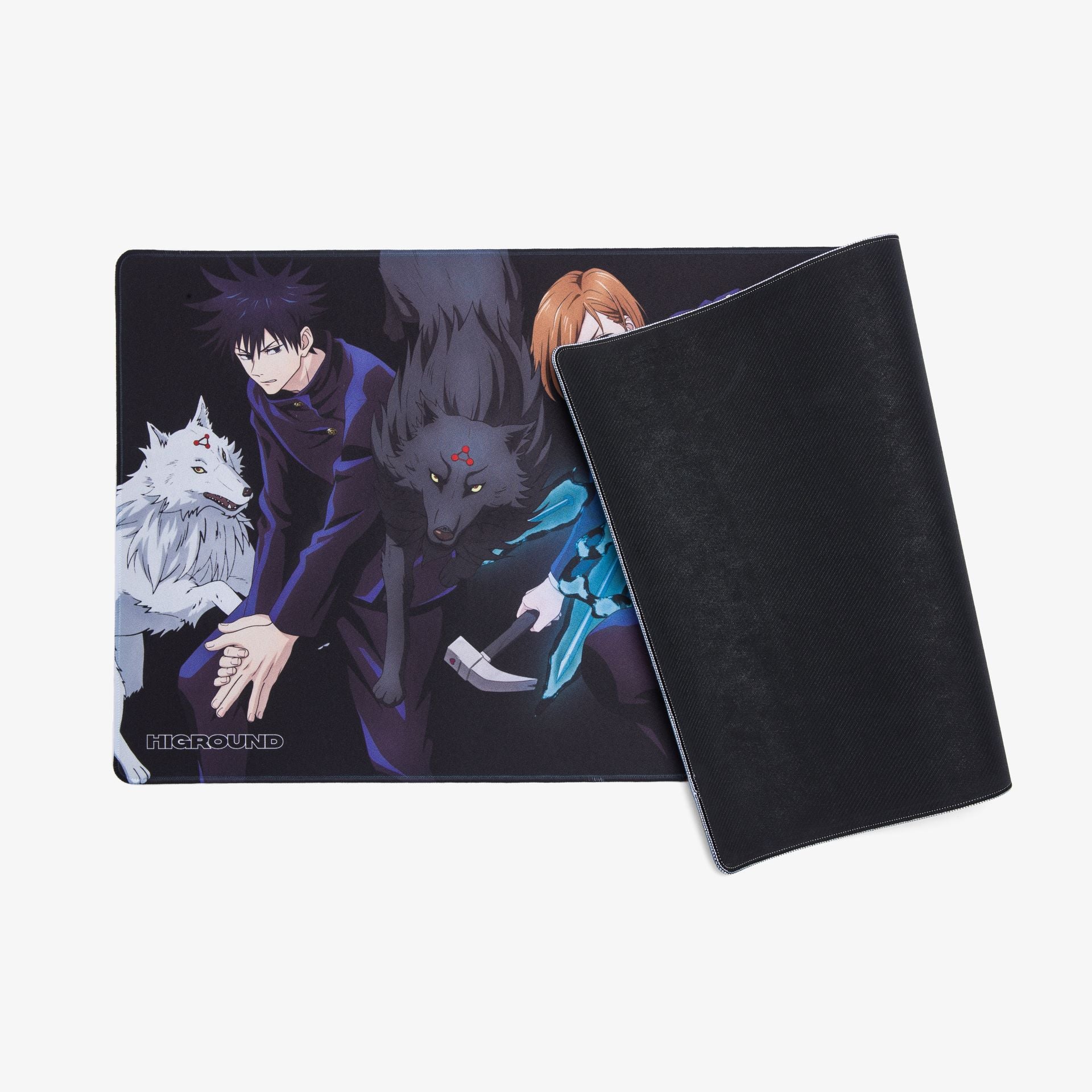 Jujutsu Kaisen x HG Anime Gaming Mousepad XL - Large Extended Non-Slip Mouse Mat for PC & Mac - Perfect for Gaming, Office Work, and Anime Fans