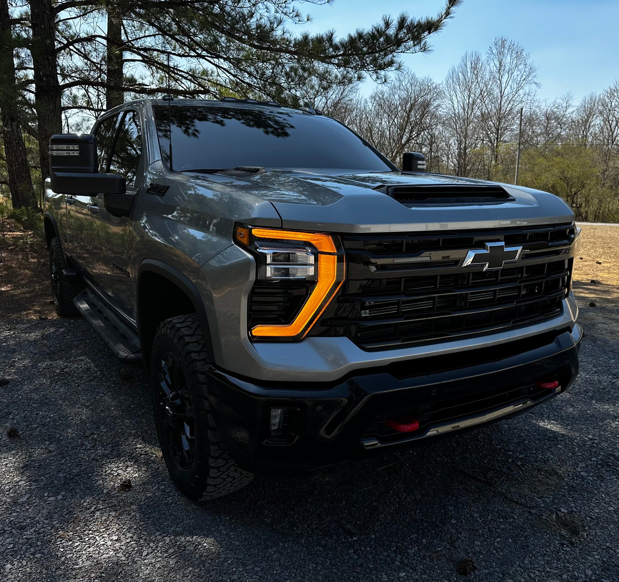2024-2025 Chevy Silverado 2500/3500 Amber Switchback DRL Kit - LED Daytime Running Lights for Enhanced Visibility & Style - Perfect for Off-Roading, Night Driving & Truck Customization