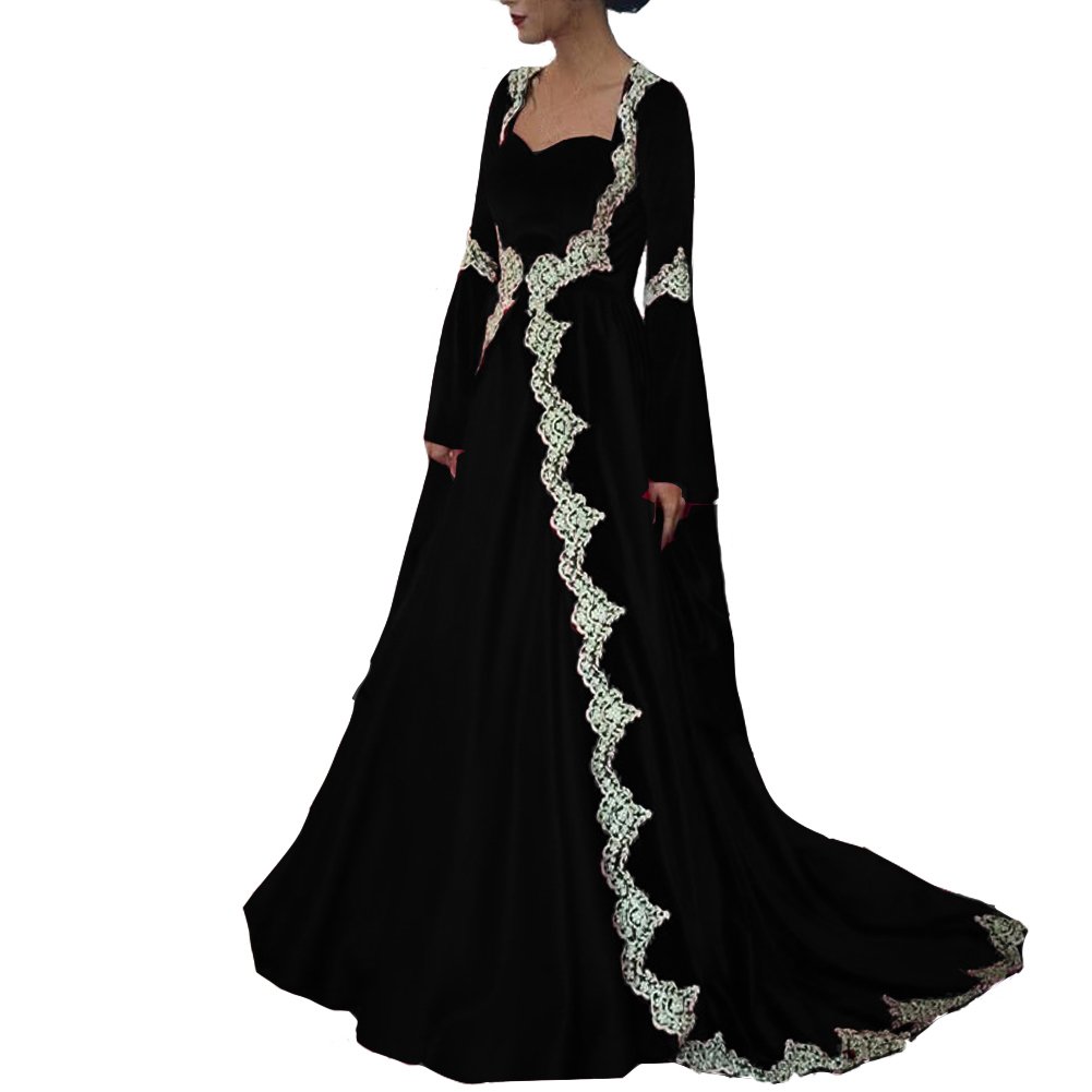 Vintage Lace Prom Evening Dresses with Long Sleeves Coat - 2 Piece Formal Gown Set for Women's Special Occasions, Homecoming, Ball, Wedding & Party Events