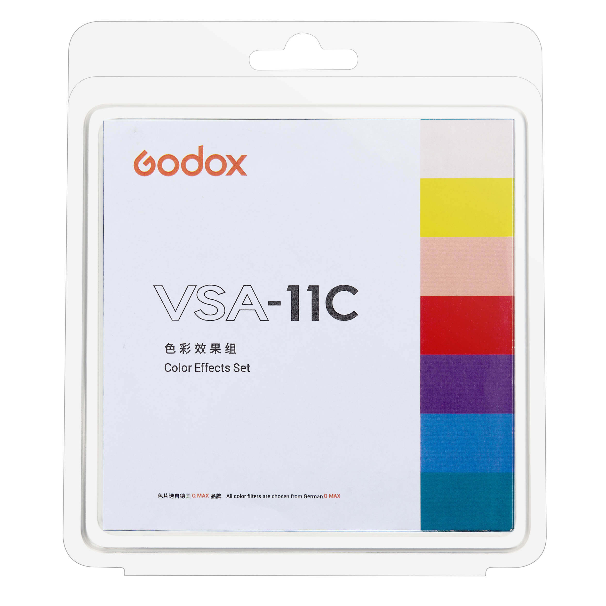 VSA 11C Creative Color Gel Set for Godox VSA Spotlight System - Professional Lighting Filters for Photography, Stage & Studio Lighting Effects