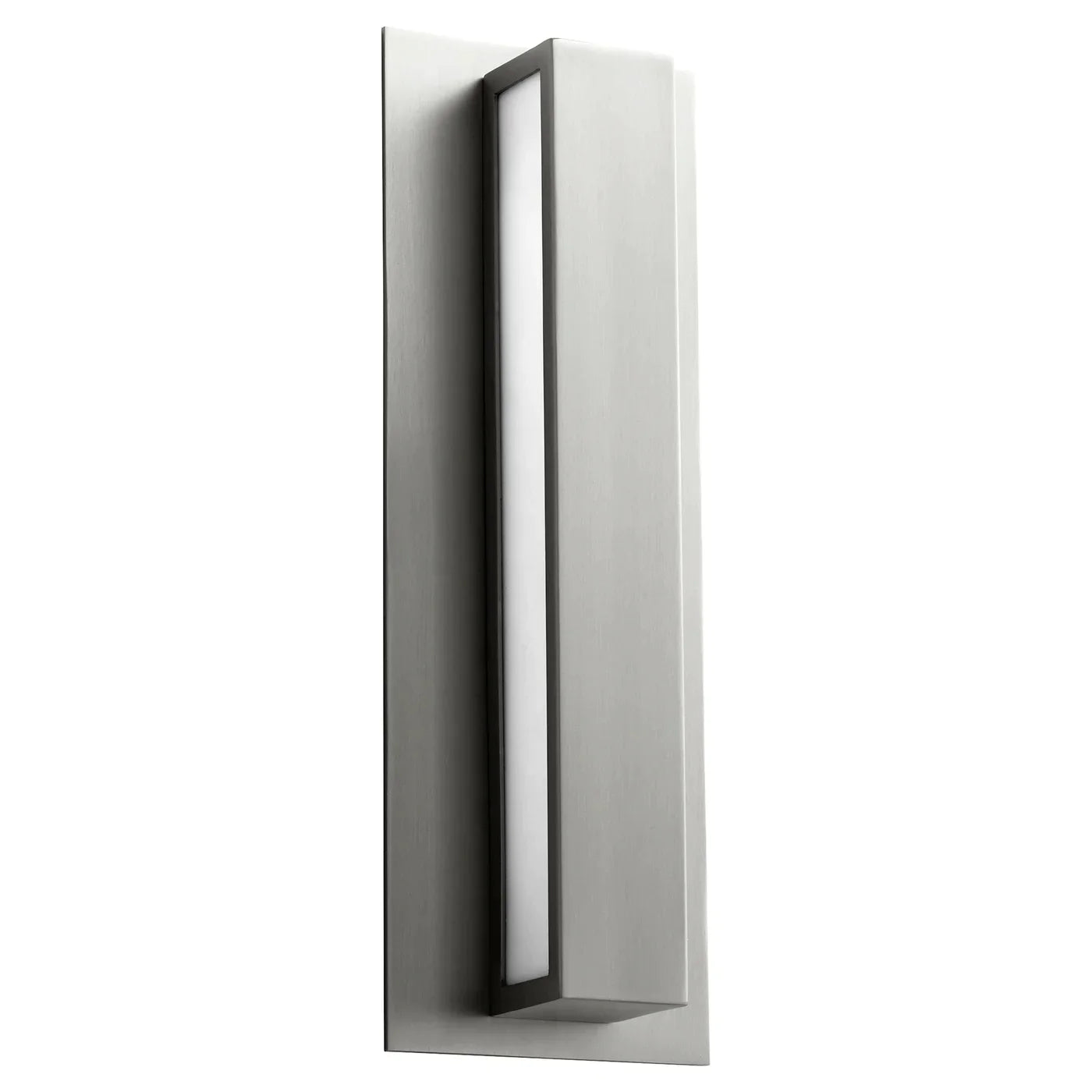 Oxygen Alcor 3 532 24 Wall Sconce LED Light Fixture - ADA Compliant Satin Nickel Finish | Modern Wall Lighting for Bedroom, Hallway & Bathroom