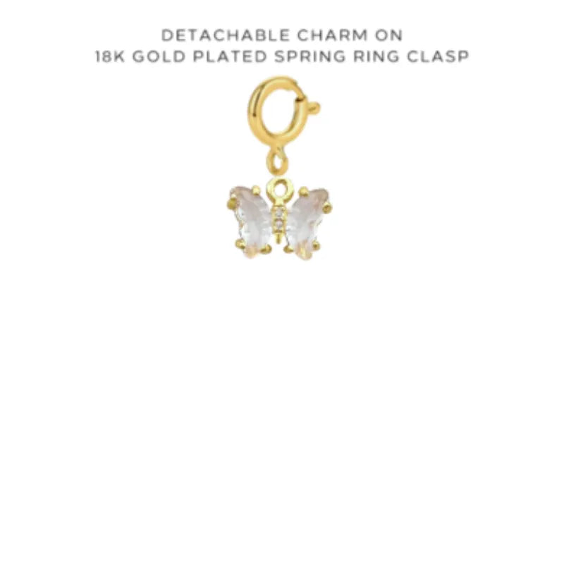 Personalized Initial, Number & Assorted Charms with Detachable Clasp - Custom Name Necklace for Women & Men - Perfect for Birthdays, Anniversaries & Gifts - $8.00
