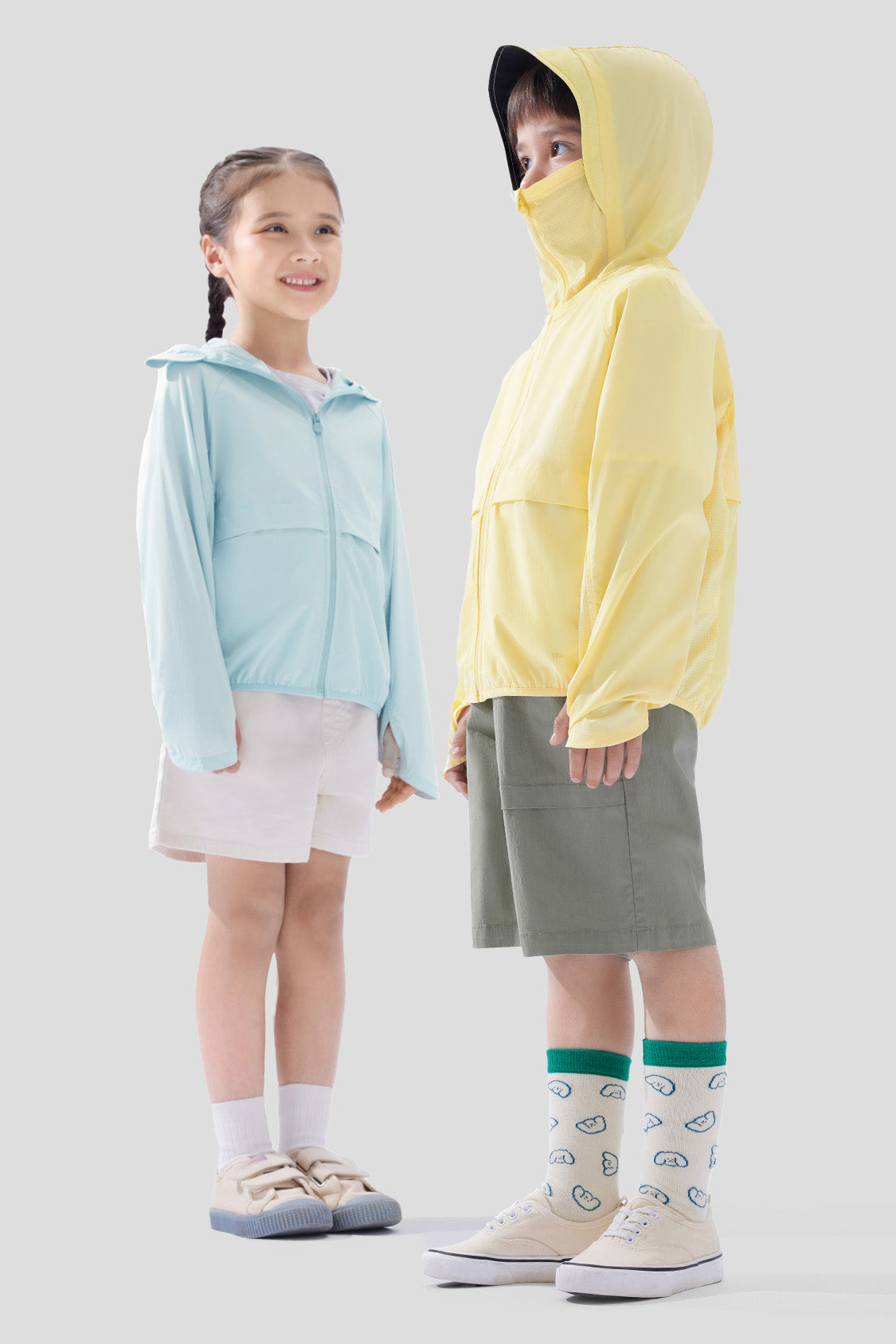 Yunbo Leap UPF50+ Kids Sports Sunwear - Lightweight UV Protection Hats for Outdoor Activities, Running, Hiking & Beach Play