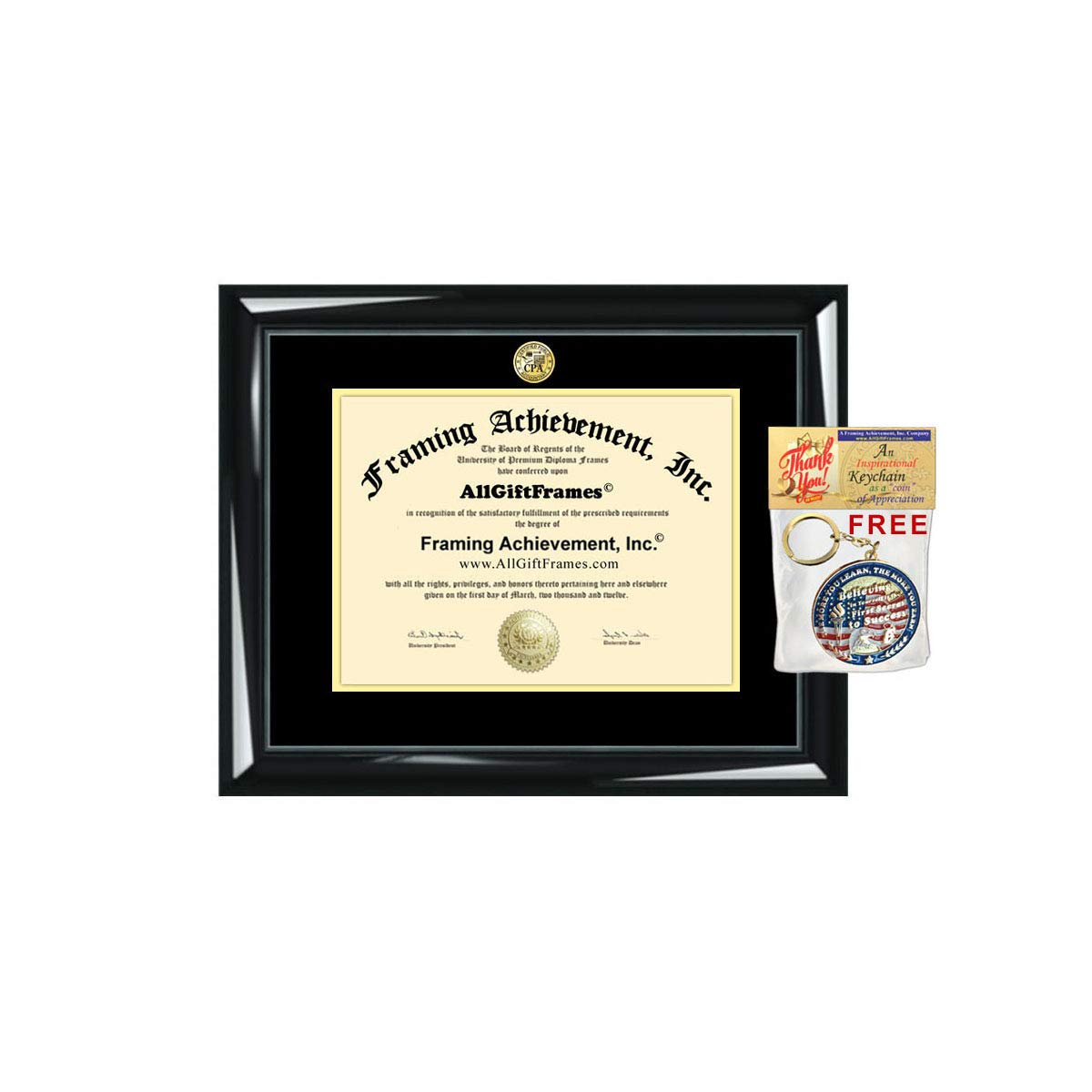 Certified Public Accountant (CPA) License Frame - Professional State Board Certificate Holder for Financial Planners & Enrolled Agents - Diploma Document Display for Graduation Gifts & Office Decor - Perfect for Accounting Graduates & Professionals