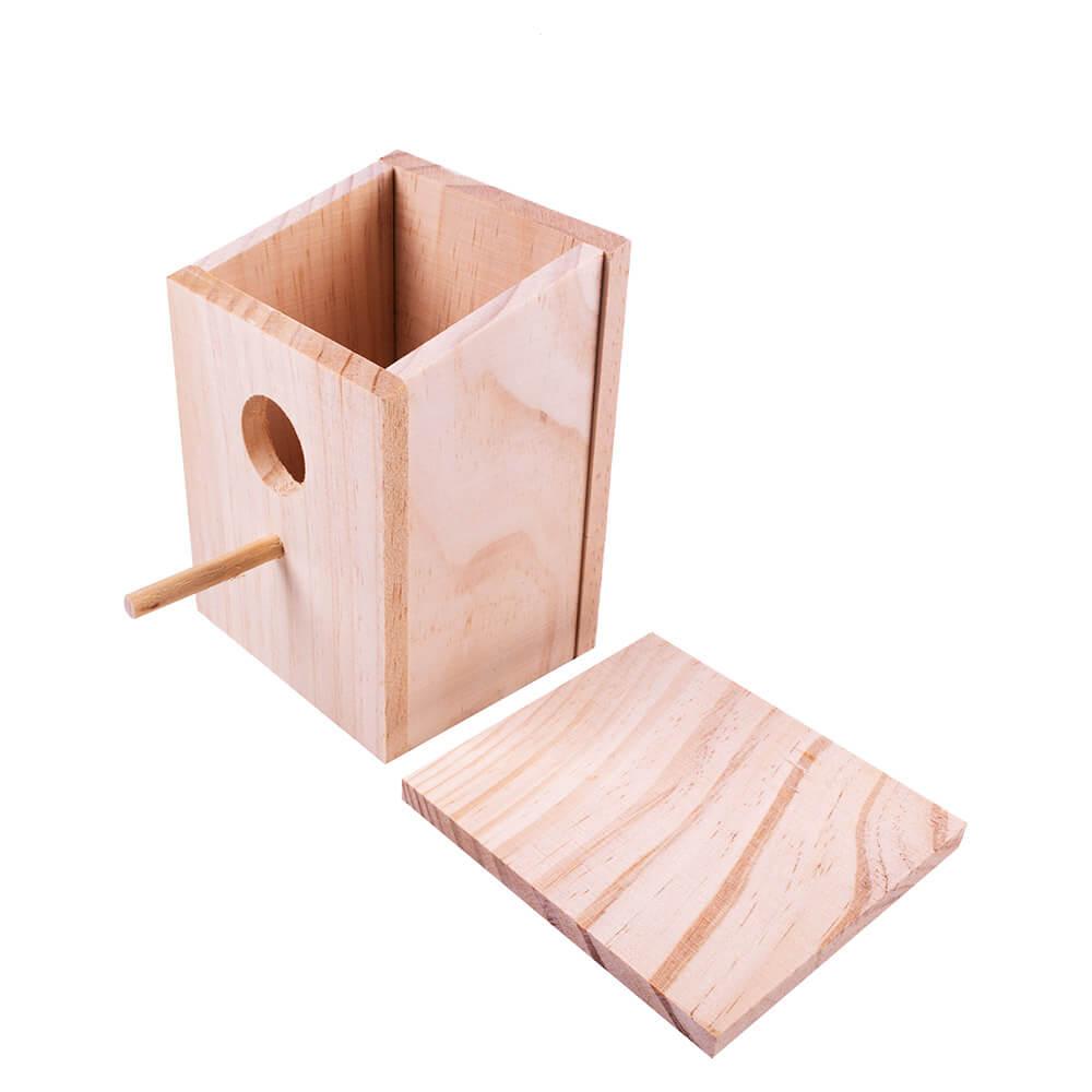 DIY Paint Your Own Bird House Kit - Creative Wooden Bird Box for Painting, Perfect for Garden Decor & Bird Watching - Great Gift for Kids & Adults