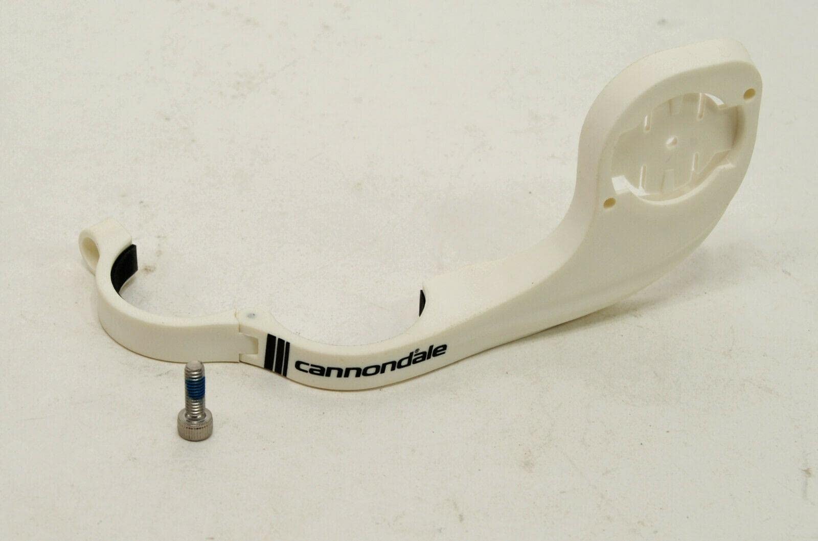 Cannondale Bike Computer Mount - CU4064OS (White) | Universal Cycling Accessory for Road & Mountain Bikes | Perfect for GPS Tracking & Performance Monitoring