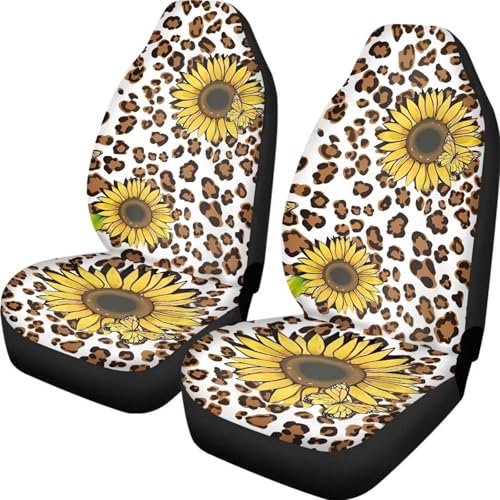 Sunflower Leopard Print