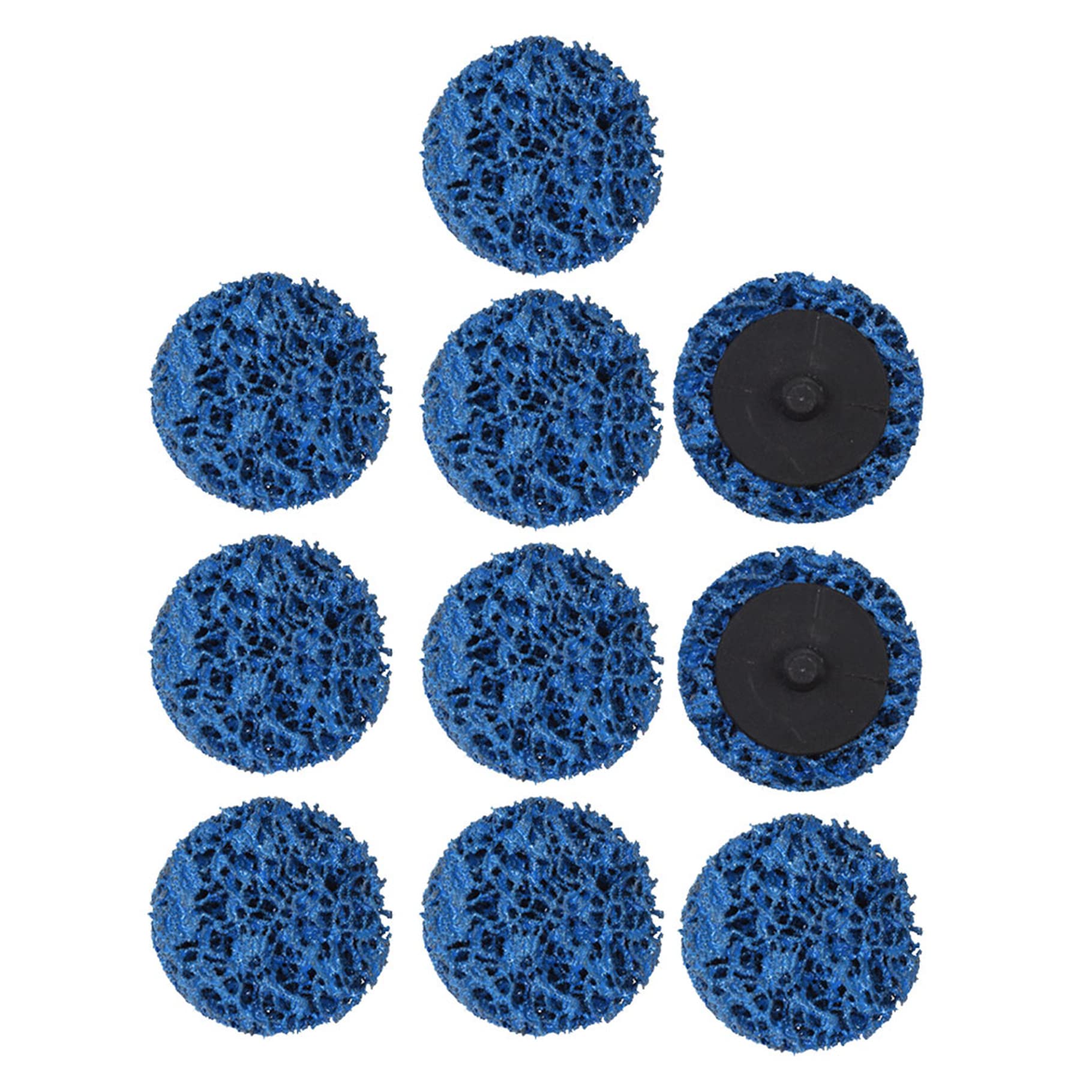 10 Packs 2 Inch Quick Change Easy Strip Discs - Abrasive Wheels for Die Grinder & Drill - Paint Stripping & Weld Cleaning - Perfect for Metal Surface Prep & Rust Removal