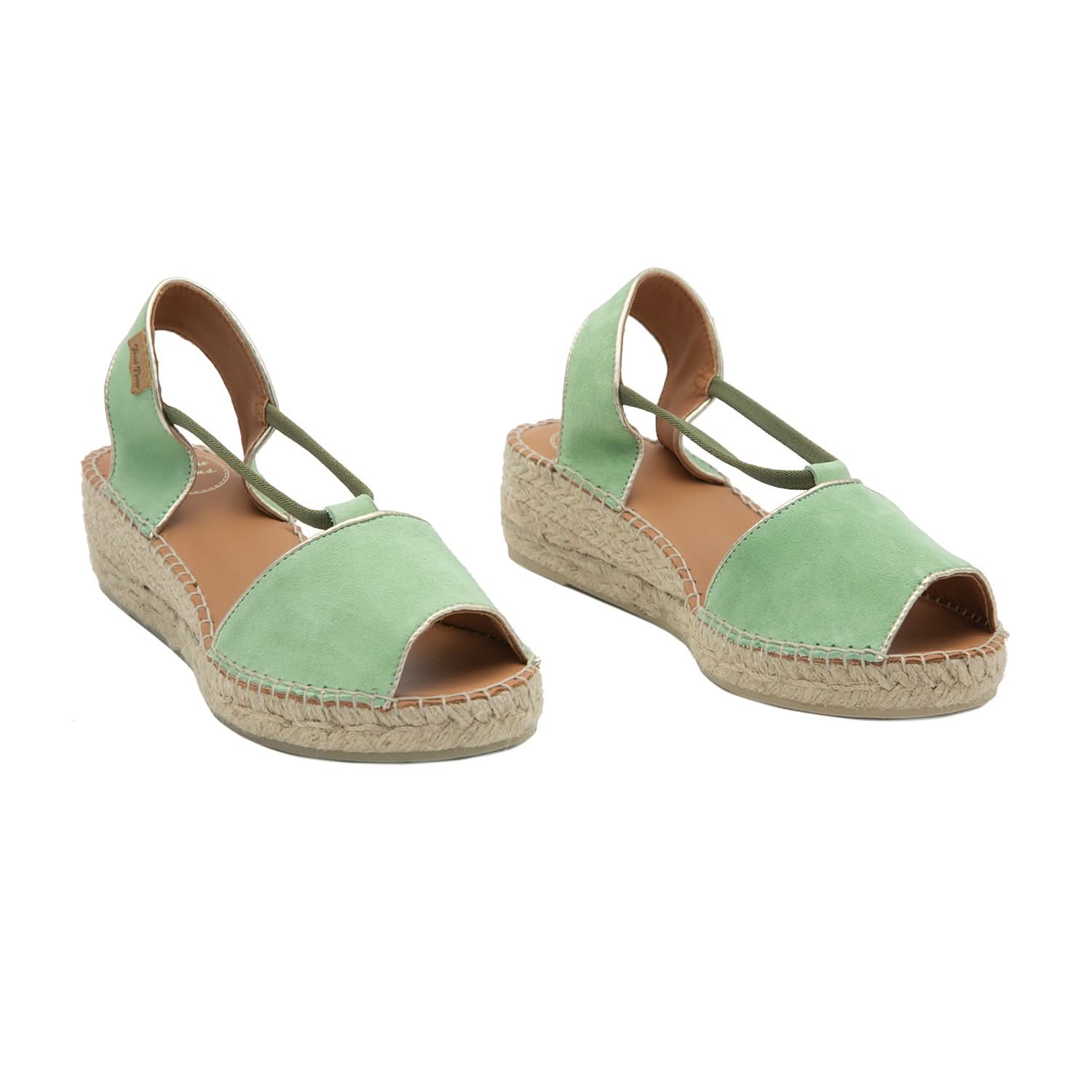 Women's Suede Leather Wedge Espadrille Sandals - Comfortable Summer Casual Shoes for Beach, Vacation & Everyday Wear